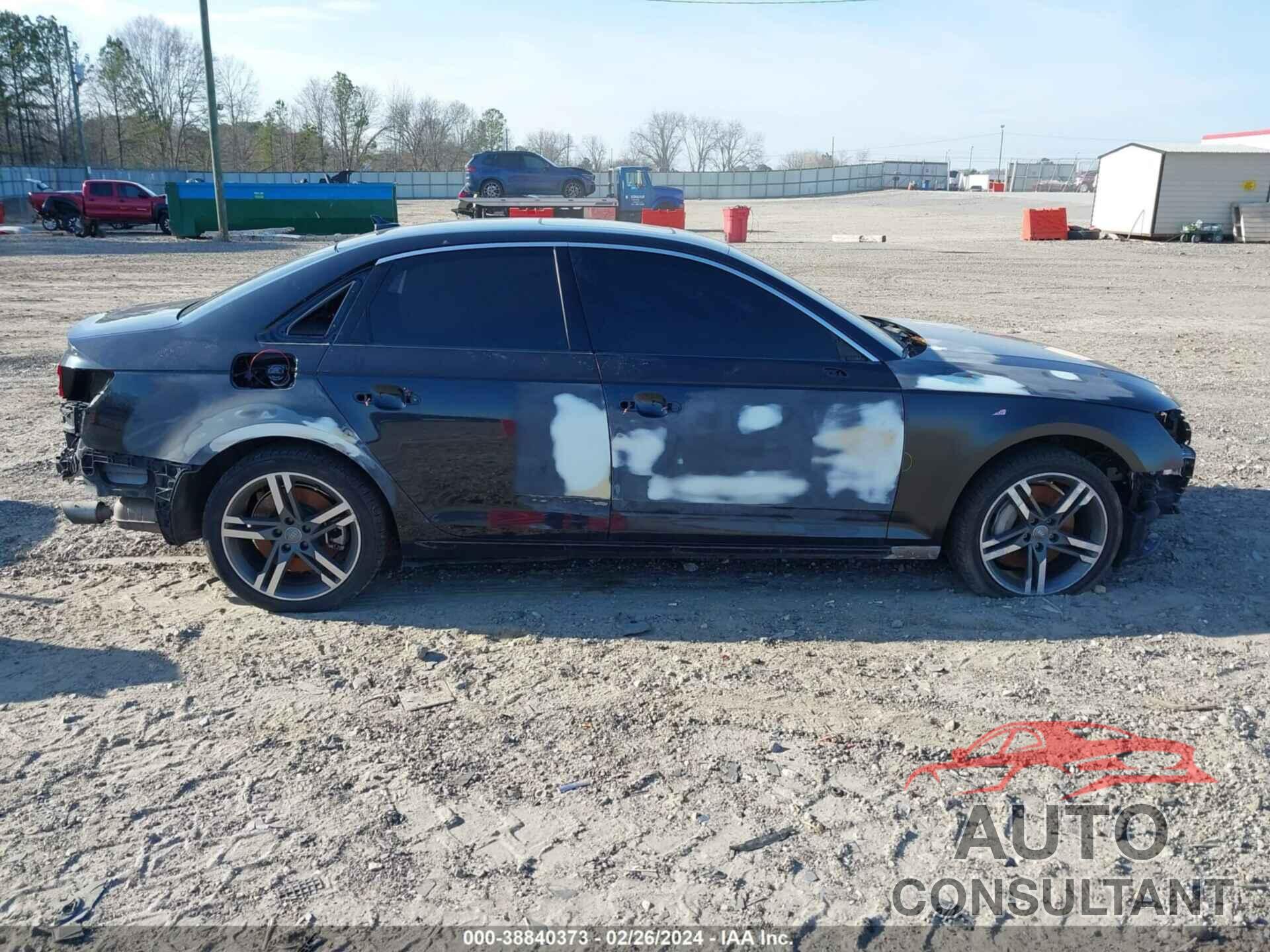 AUDI A4 2018 - WAUENAF44JA072111