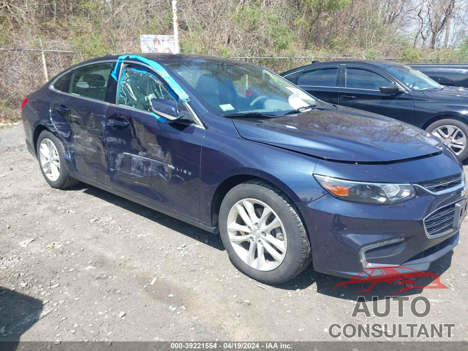 CHEVROLET MALIBU 2016 - 1G1ZE5ST7GF238957