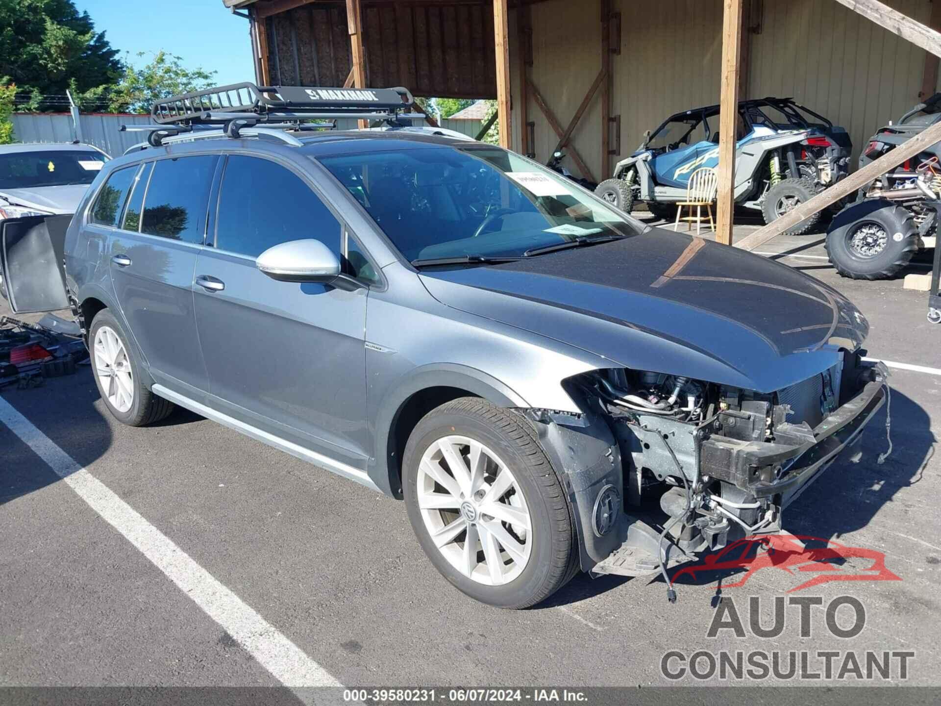 VOLKSWAGEN GOLF ALLTRACK 2019 - 3VWM17AU8KM524387