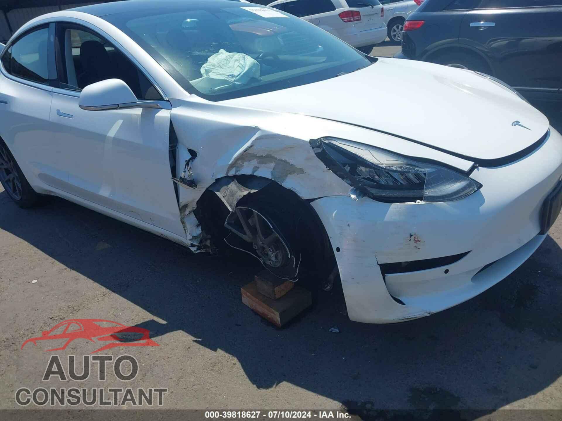 TESLA MODEL 3 2019 - 5YJ3E1EB5KF452948