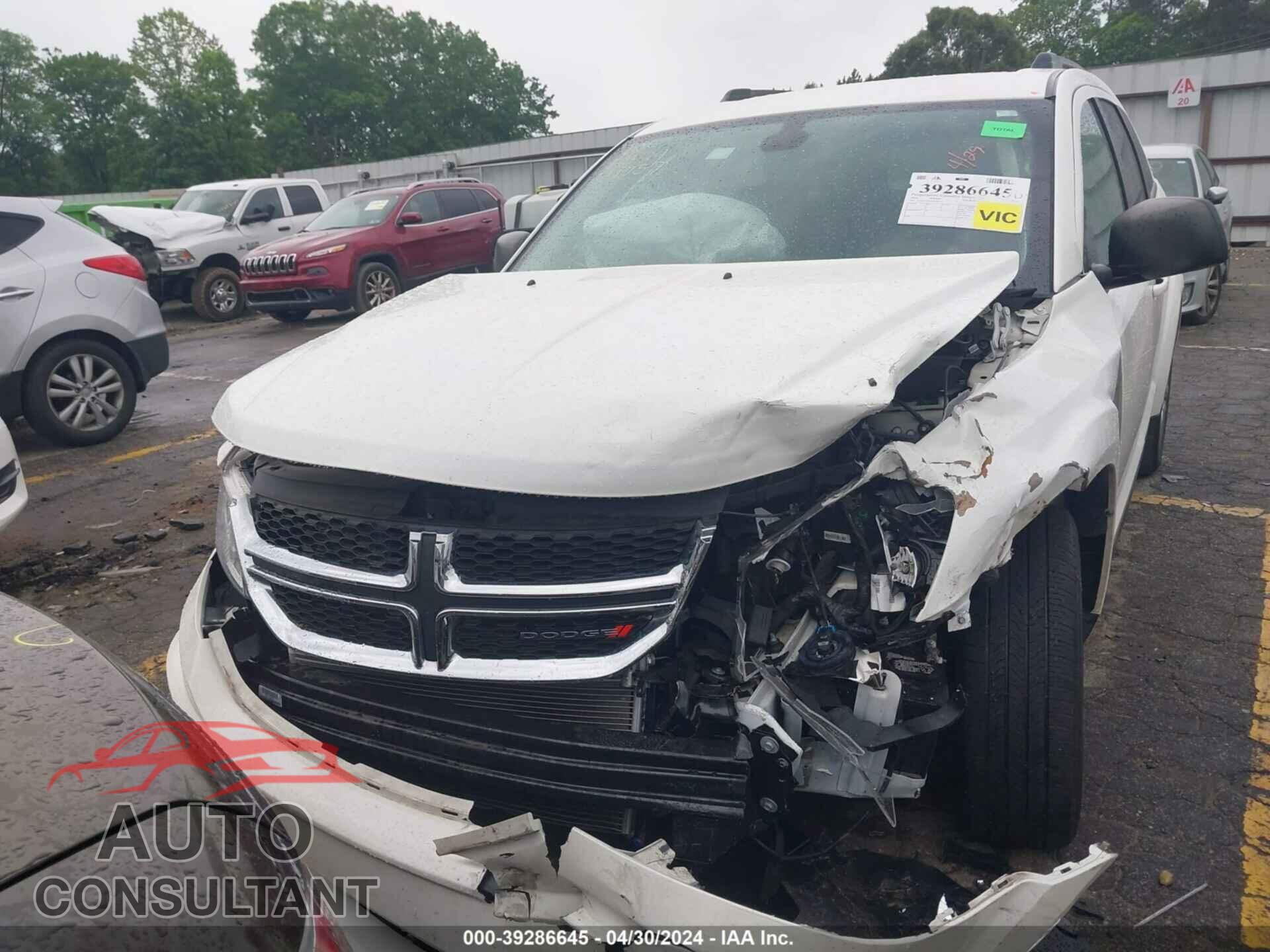 DODGE JOURNEY 2020 - 3C4PDCAB1LT249757