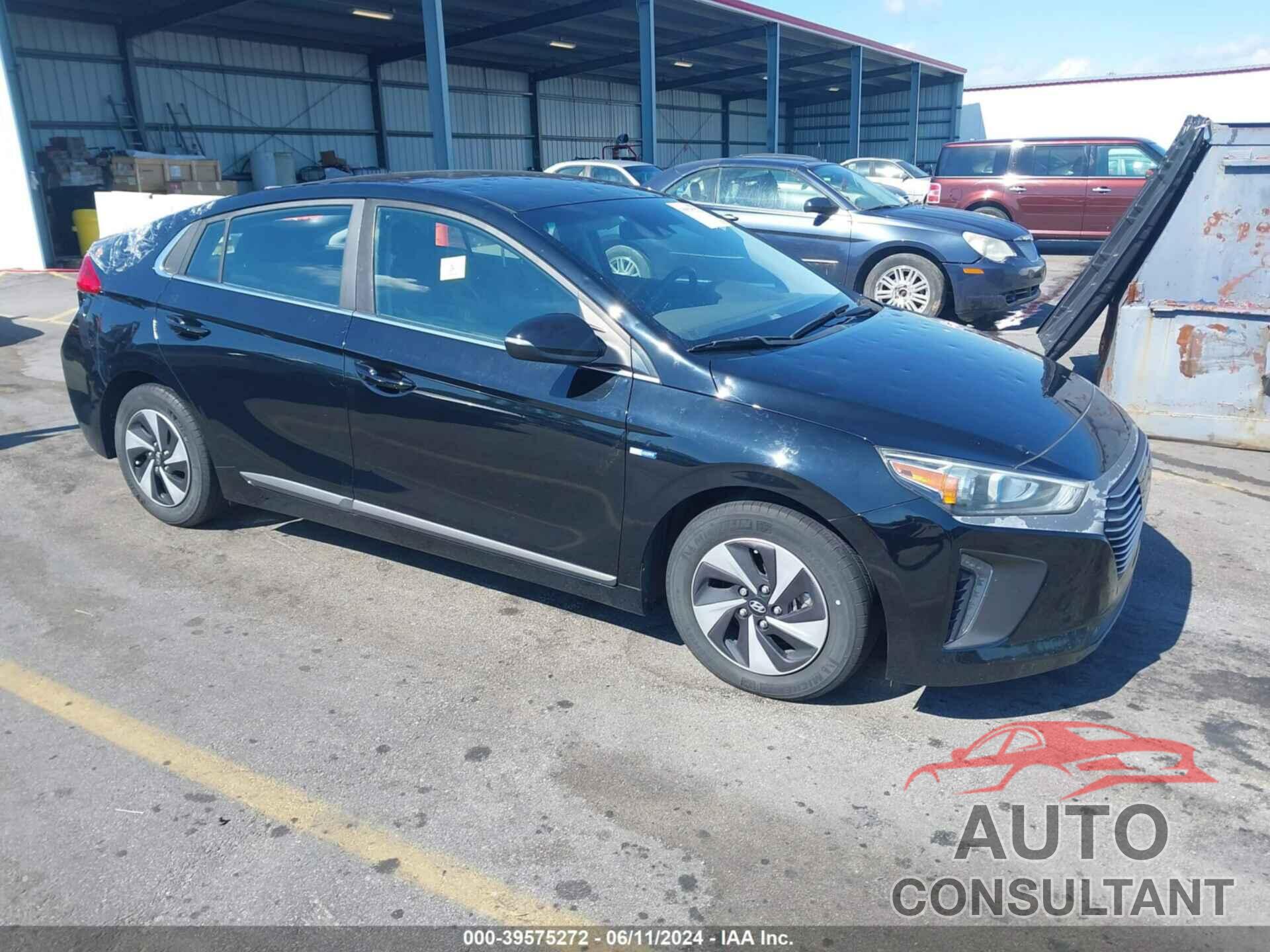 HYUNDAI IONIQ HYBRID 2019 - KMHC75LC9KU125386