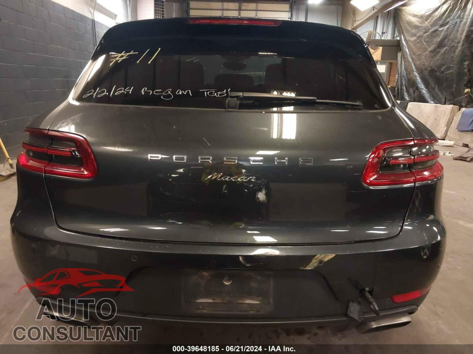 PORSCHE MACAN 2017 - WP1AA2A52HLB02173