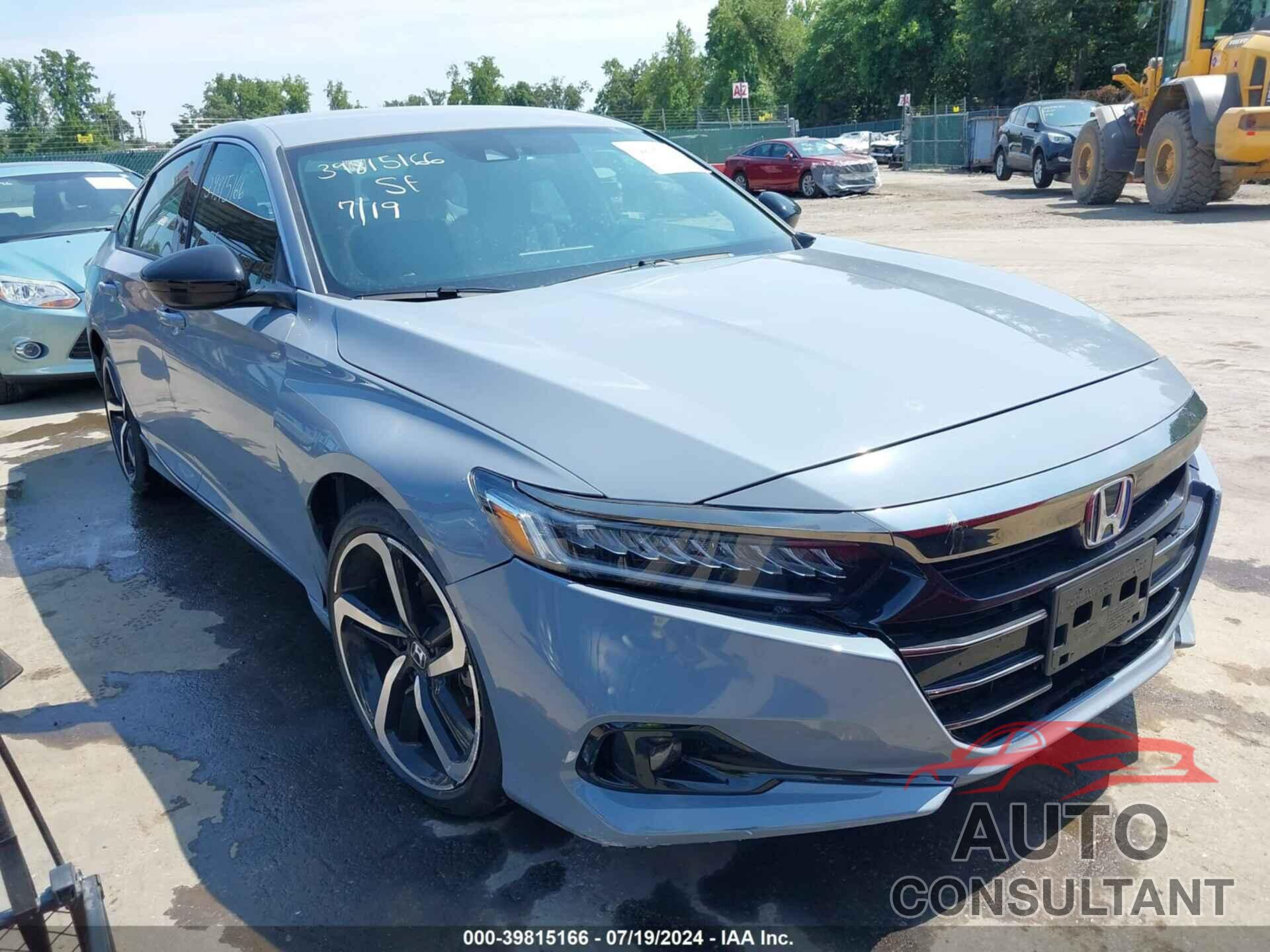 HONDA ACCORD 2022 - 1HGCV3F23NA037524