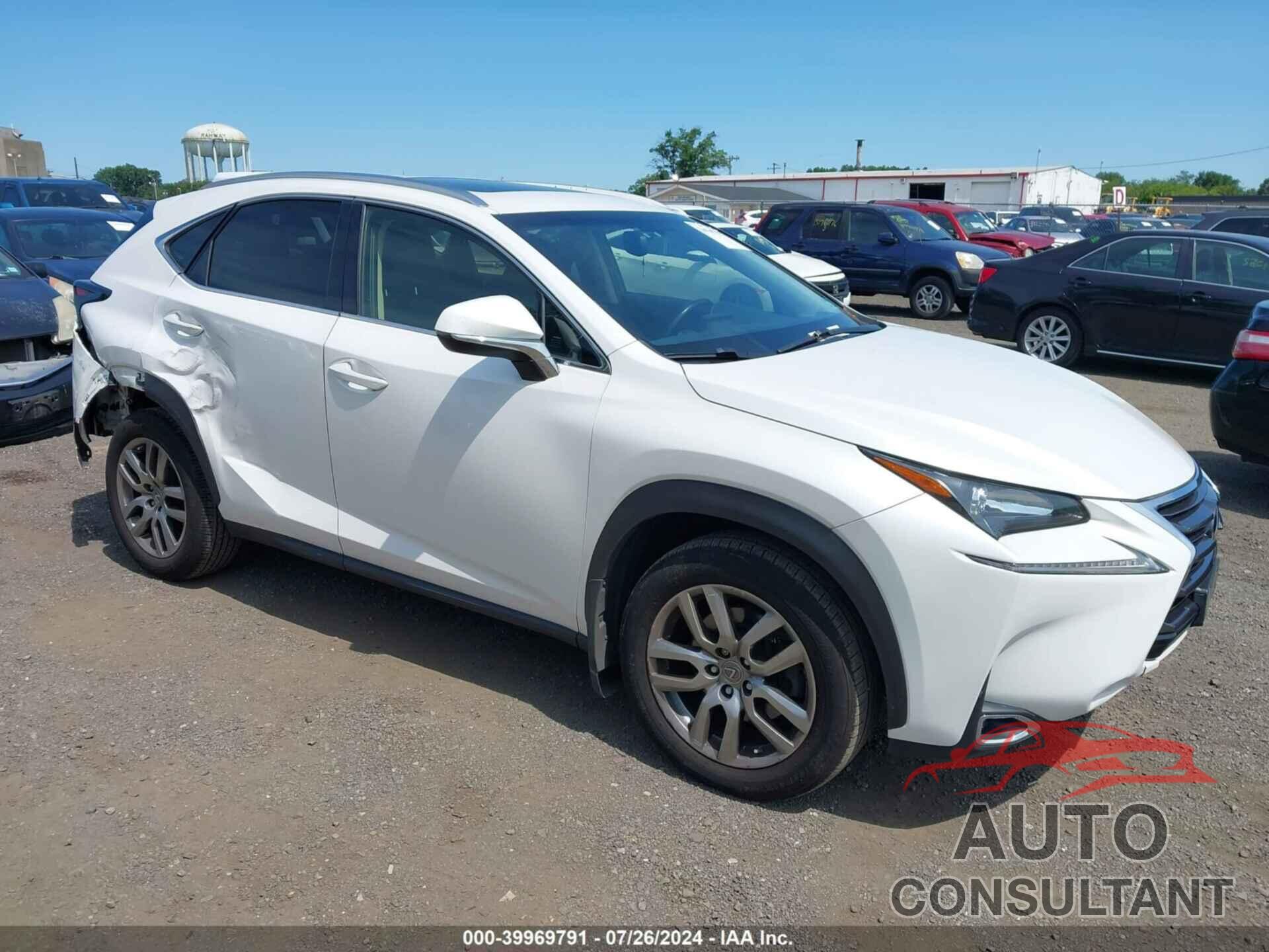 LEXUS NX 200T 2015 - JTJBARBZ0F2006493