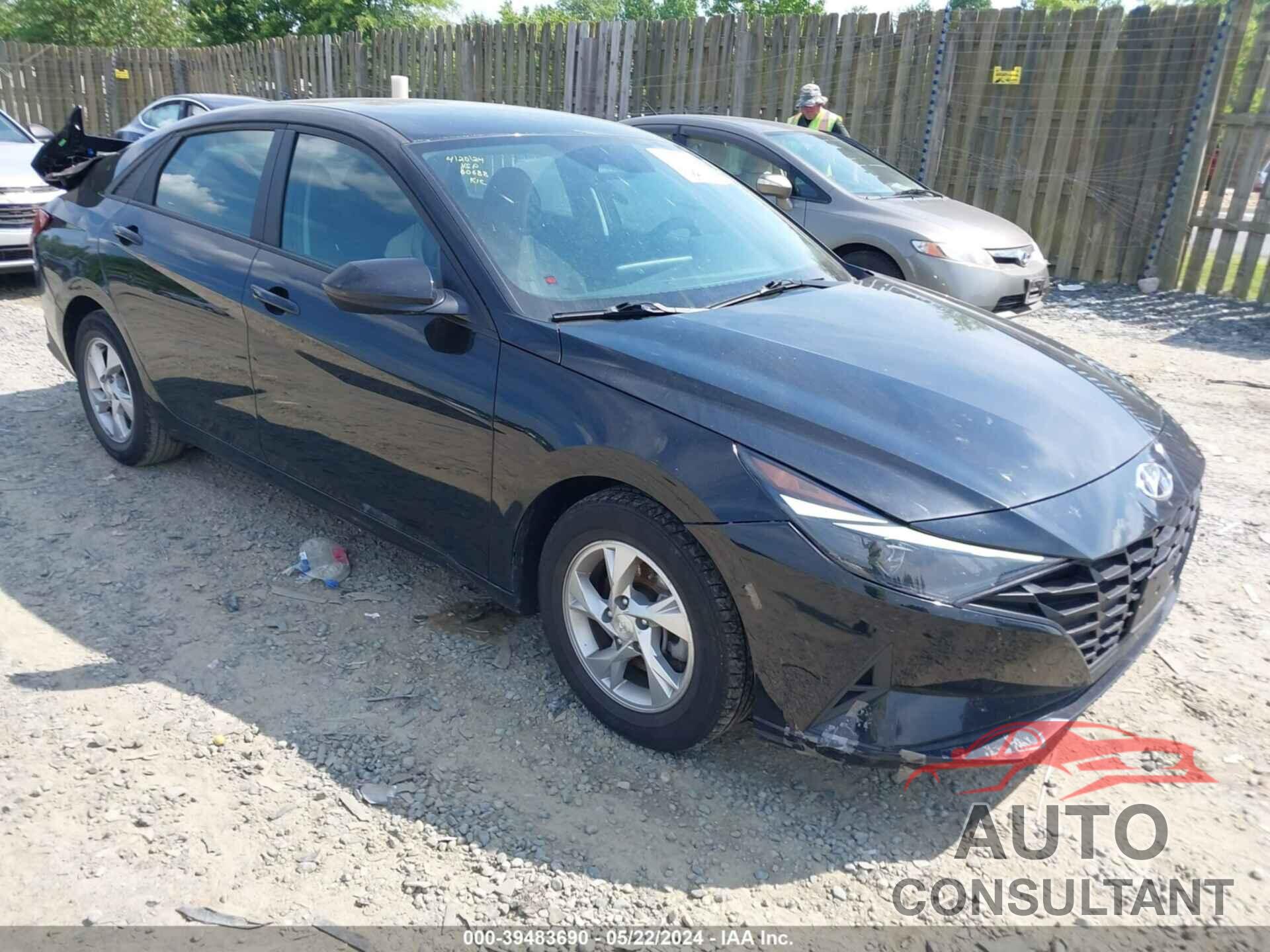 HYUNDAI ELANTRA 2021 - KMHLL4AG8MU069665