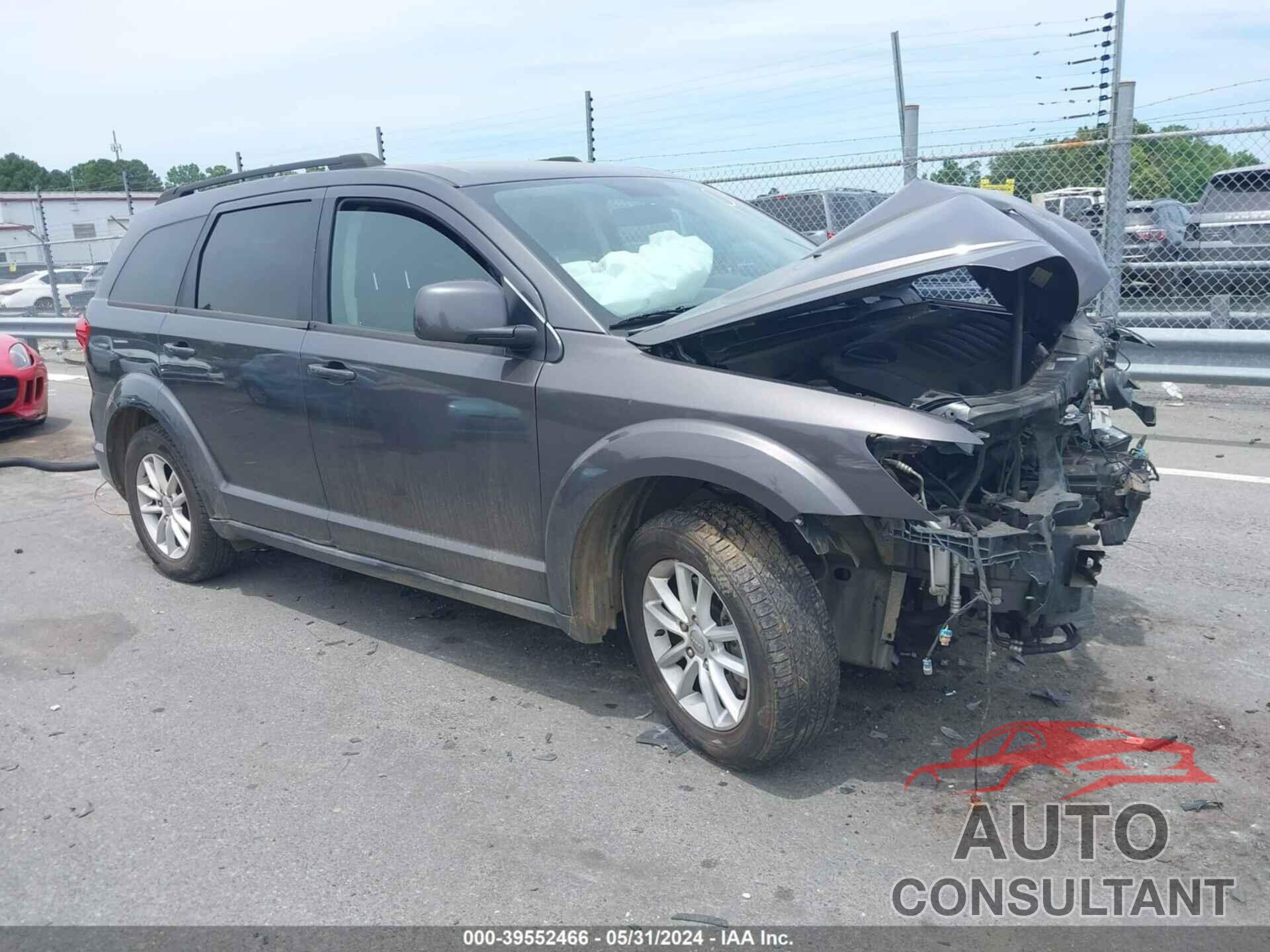 DODGE JOURNEY 2016 - 3C4PDCBG0GT127116