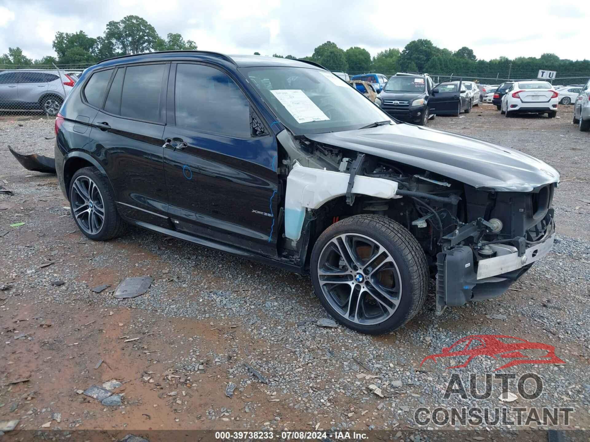 BMW X3 2017 - 5UXWX7C36H0U43512