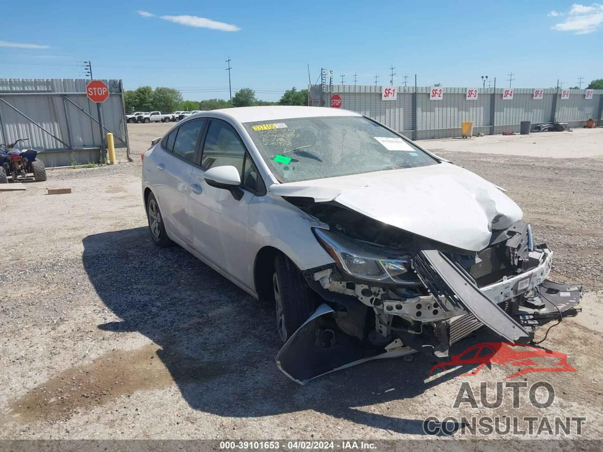 CHEVROLET CRUZE 2016 - 1G1BC5SM4G7231913