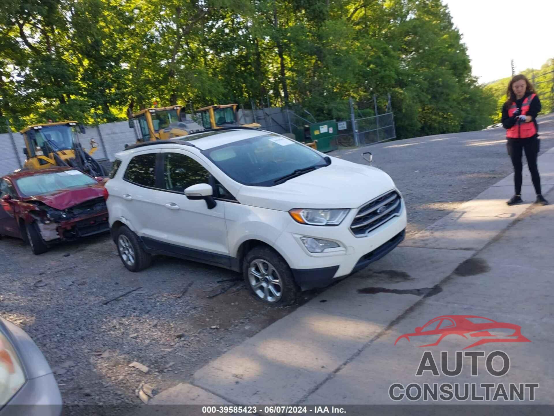 FORD ECOSPORT 2019 - MAJ6S3GL5KC268278