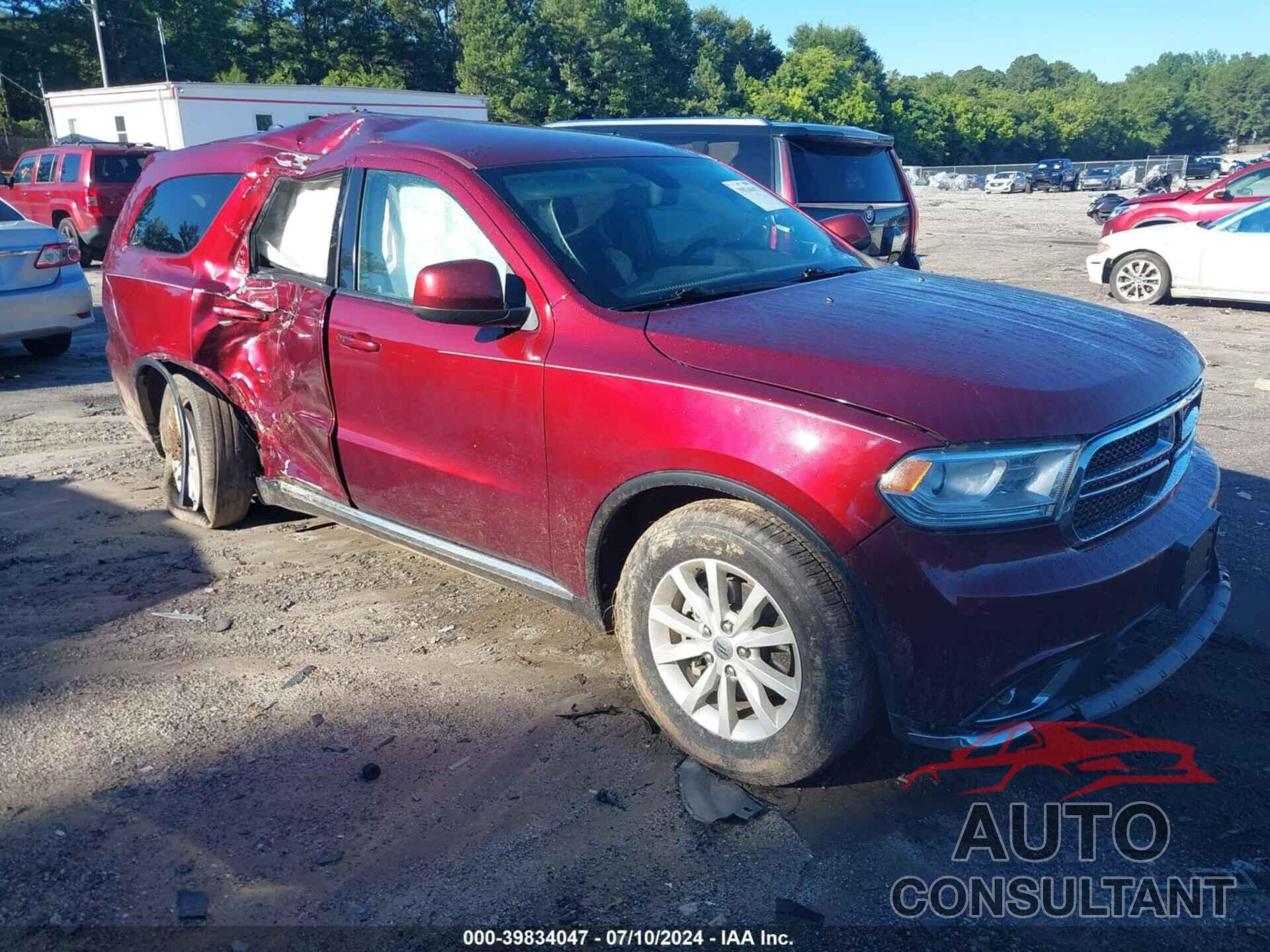 DODGE DURANGO 2020 - 1C4RDHAG5LC184280