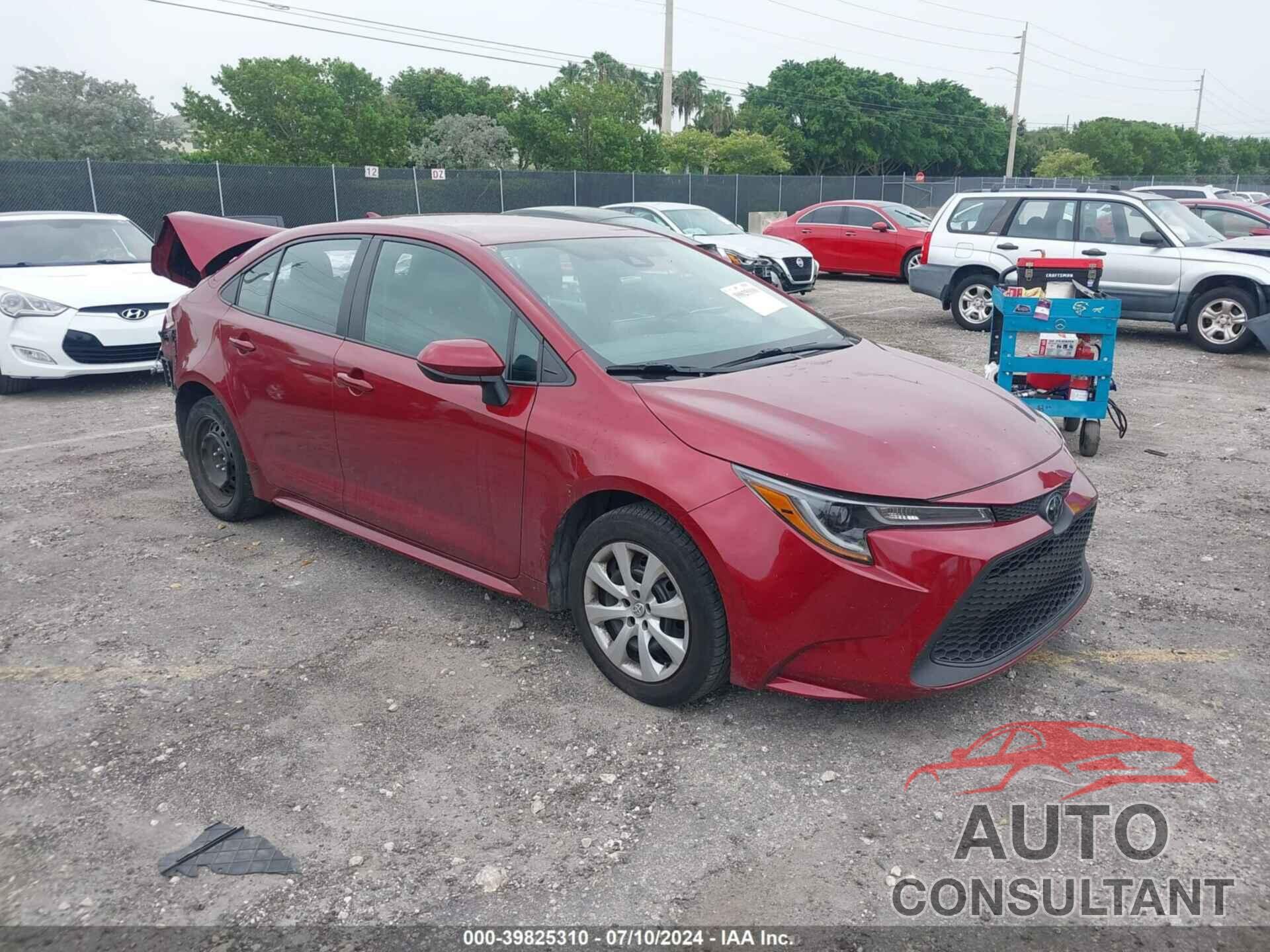TOYOTA COROLLA 2022 - 5YFEPMAE3NP367586