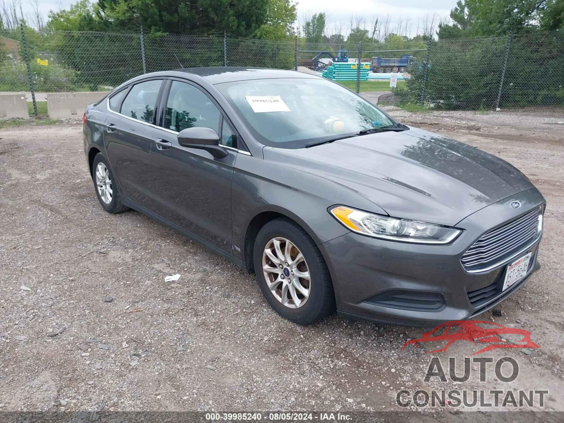 FORD FUSION 2016 - 3FA6P0G72GR269609