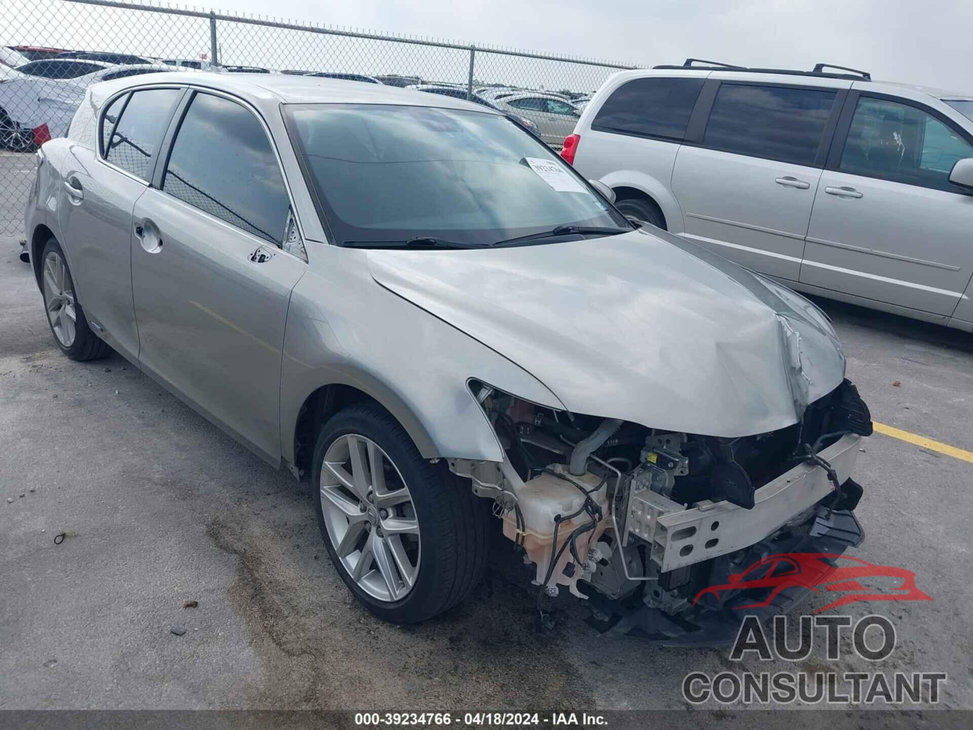 LEXUS CT 200H 2017 - JTHKD5BH5H2301018