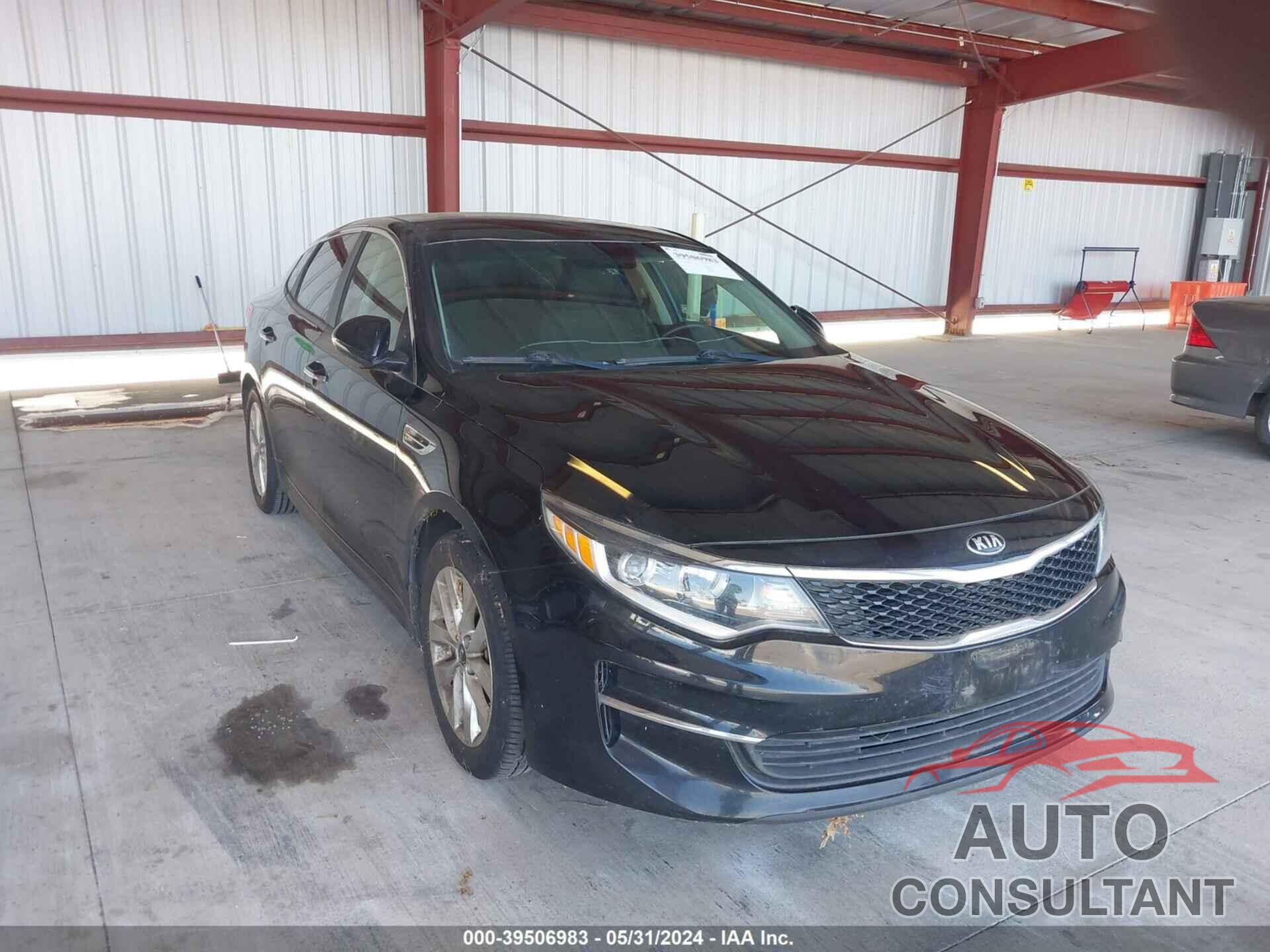 KIA OPTIMA 2016 - 5XXGT4L33GG064125