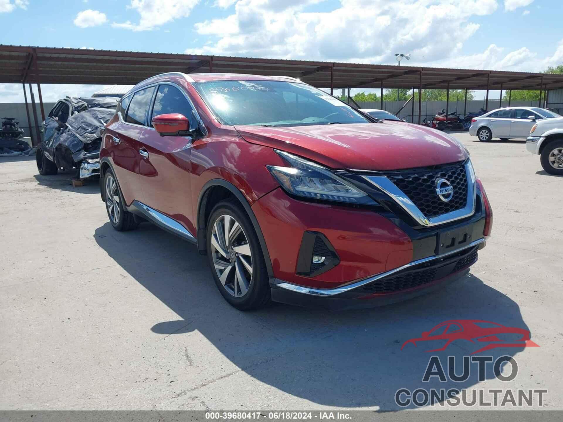 NISSAN MURANO 2019 - 5N1AZ2MJ1KN166571