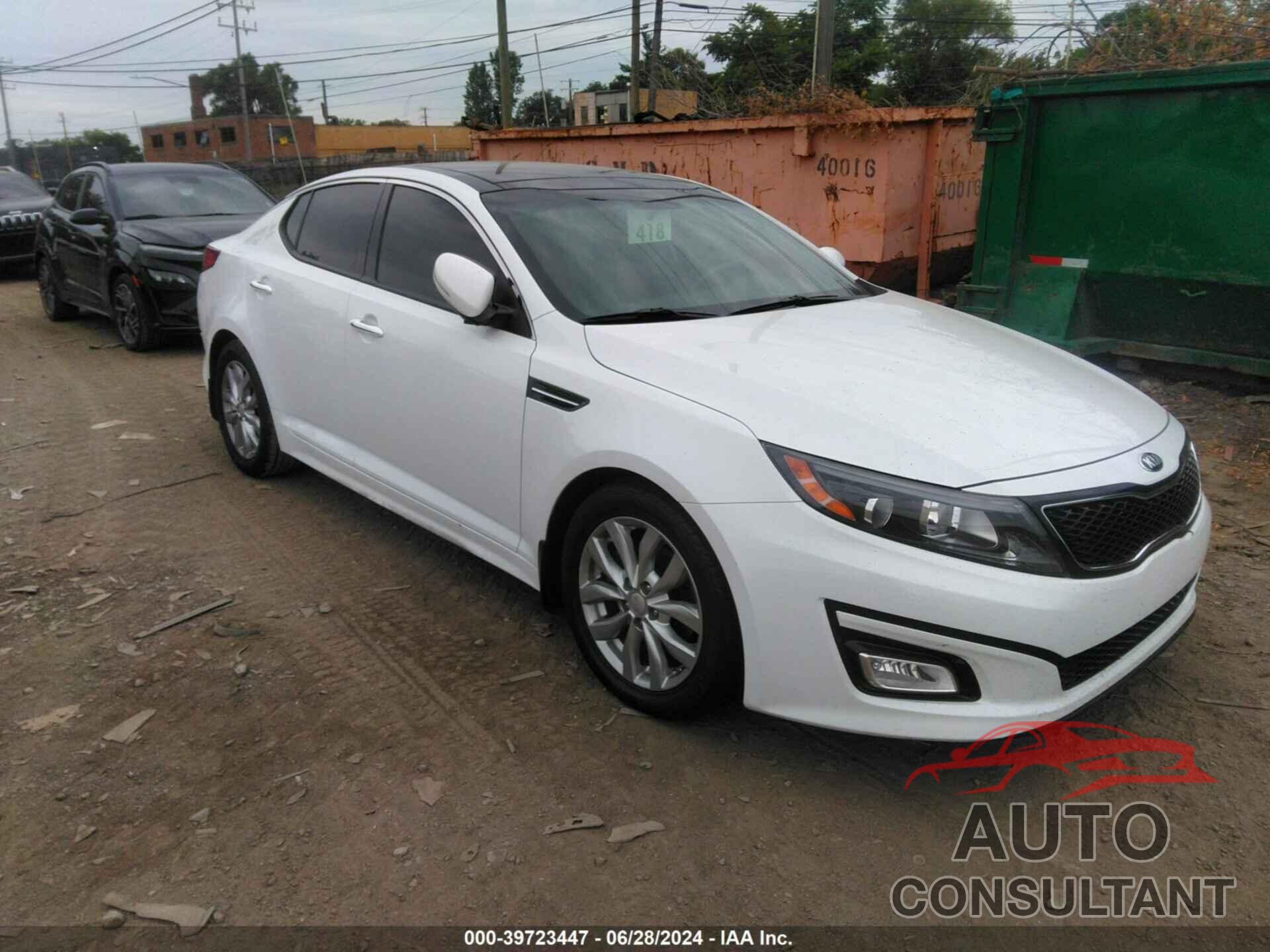 KIA OPTIMA 2014 - 5XXGN4A76EG342738