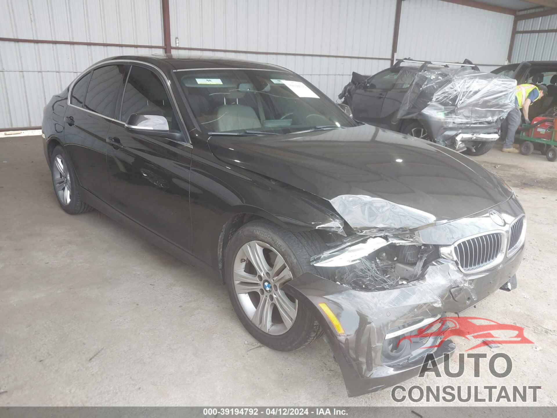 BMW 328I 2016 - WBA8E3G59GNU03685