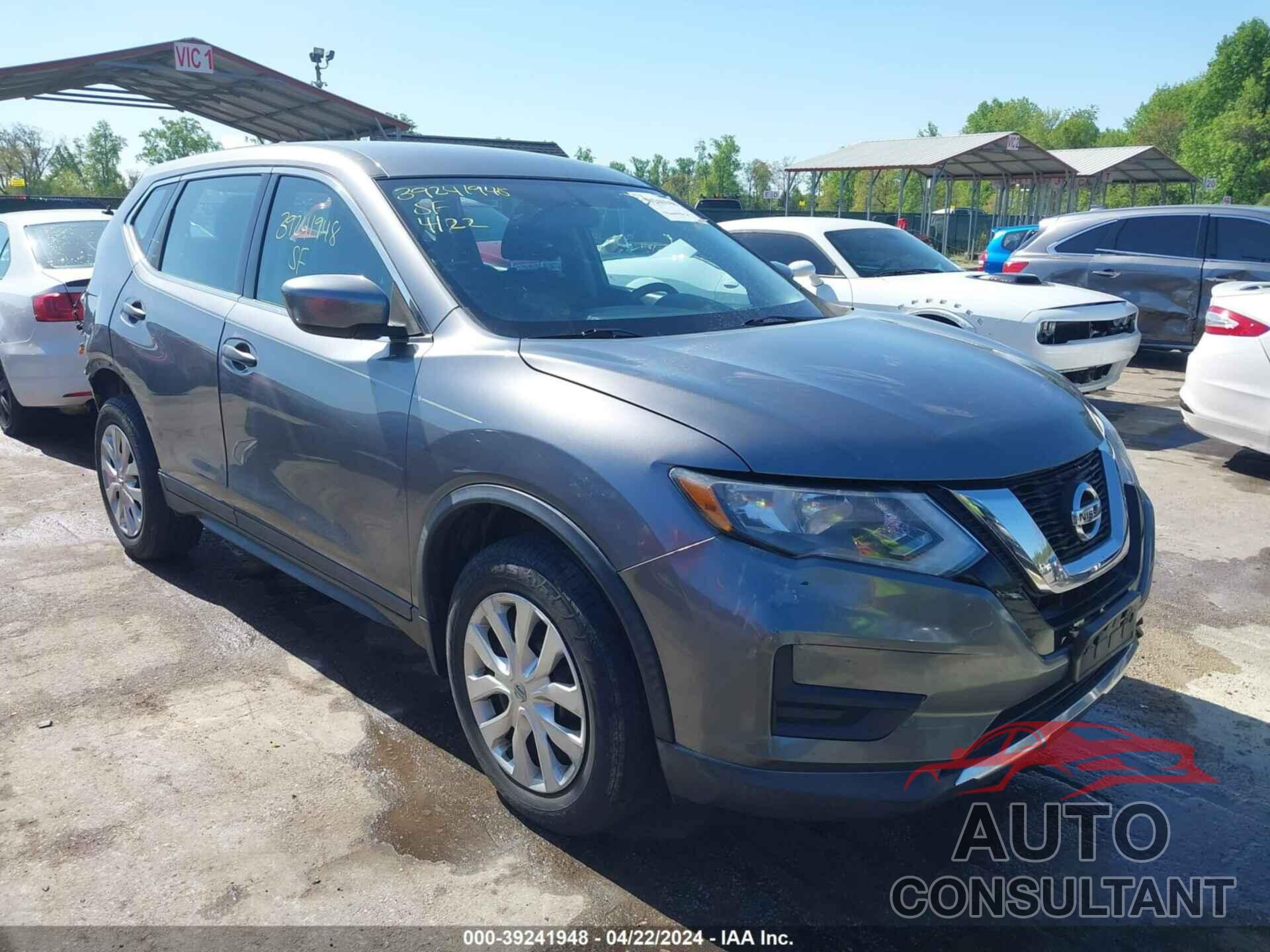 NISSAN ROGUE 2017 - KNMAT2MV4HP528074