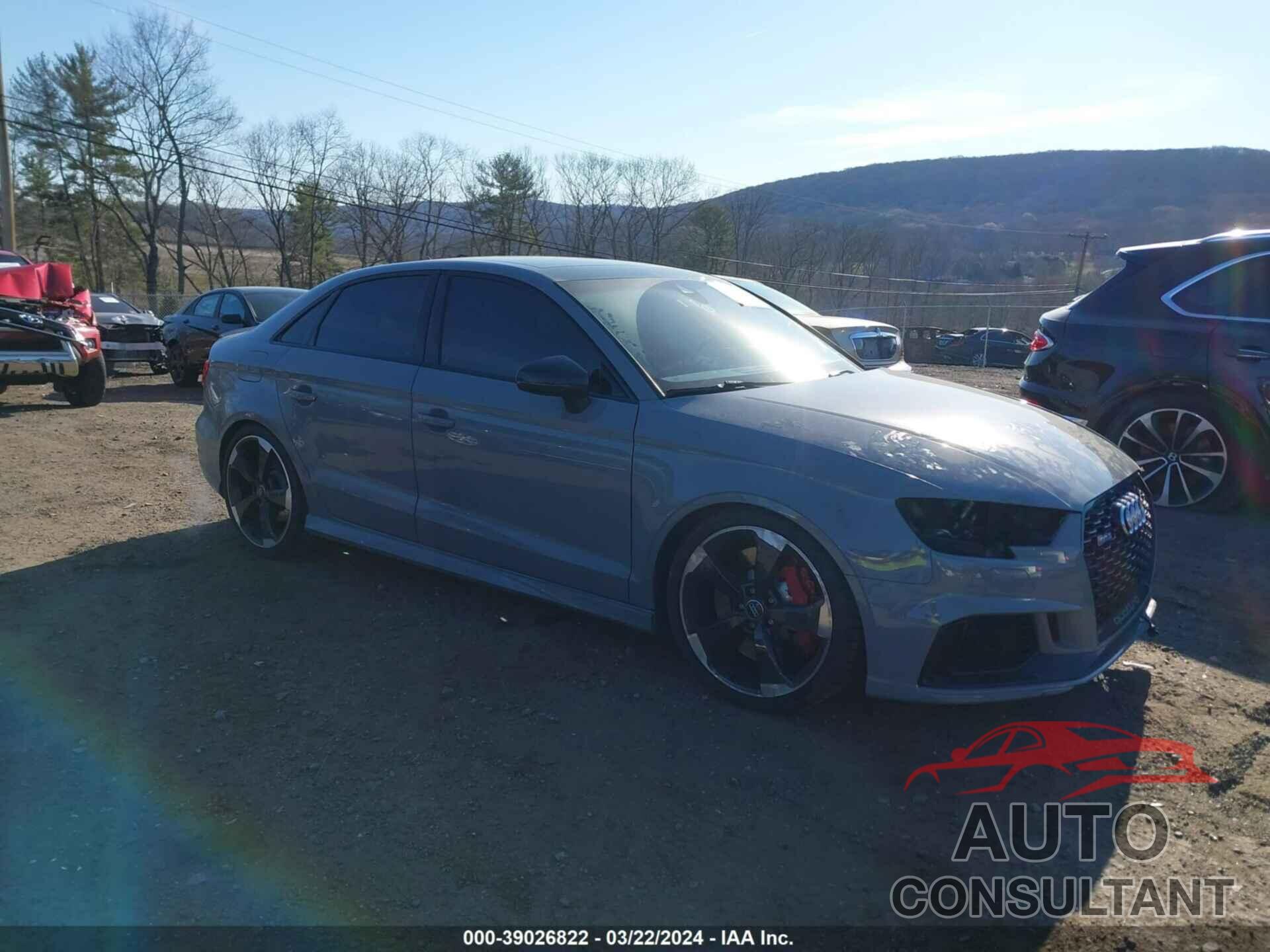 AUDI RS 3 2018 - WUABWGFF9J1903483