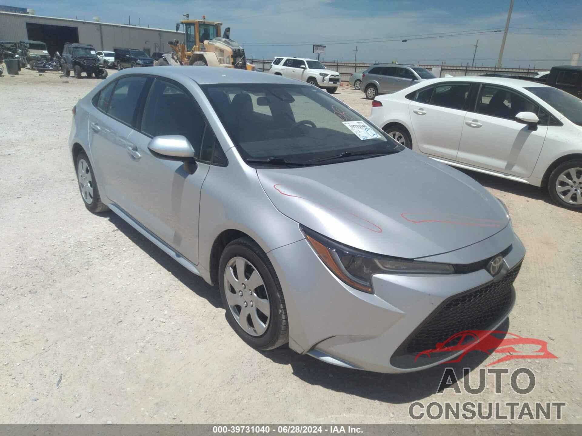 TOYOTA COROLLA 2022 - 5YFEPMAE0NP335503