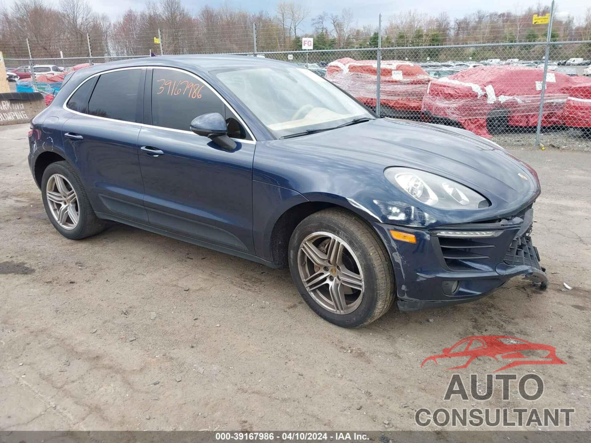 PORSCHE MACAN 2016 - WP1AB2A57GLB45645