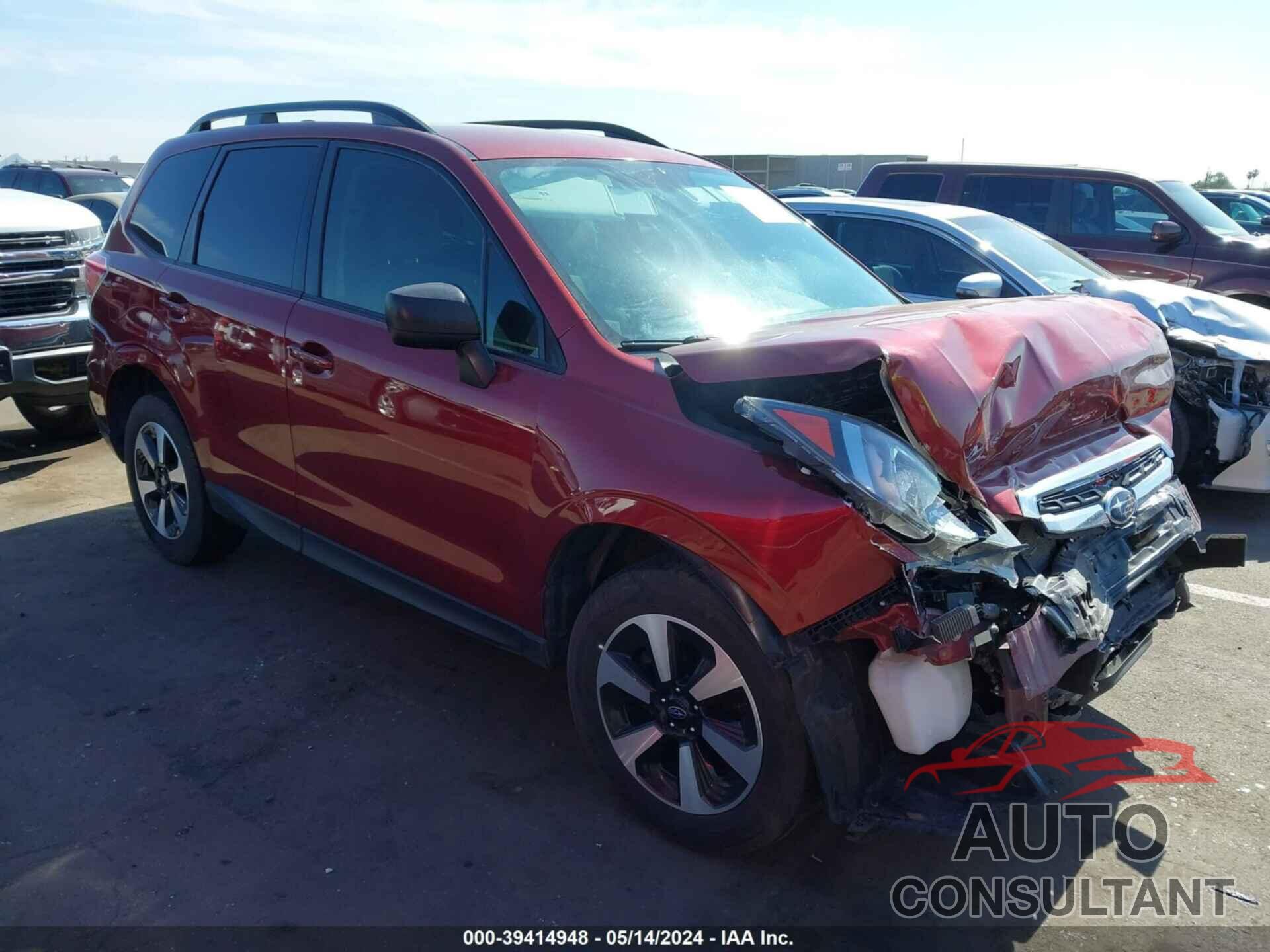 SUBARU FORESTER 2017 - JF2SJABC7HH812686