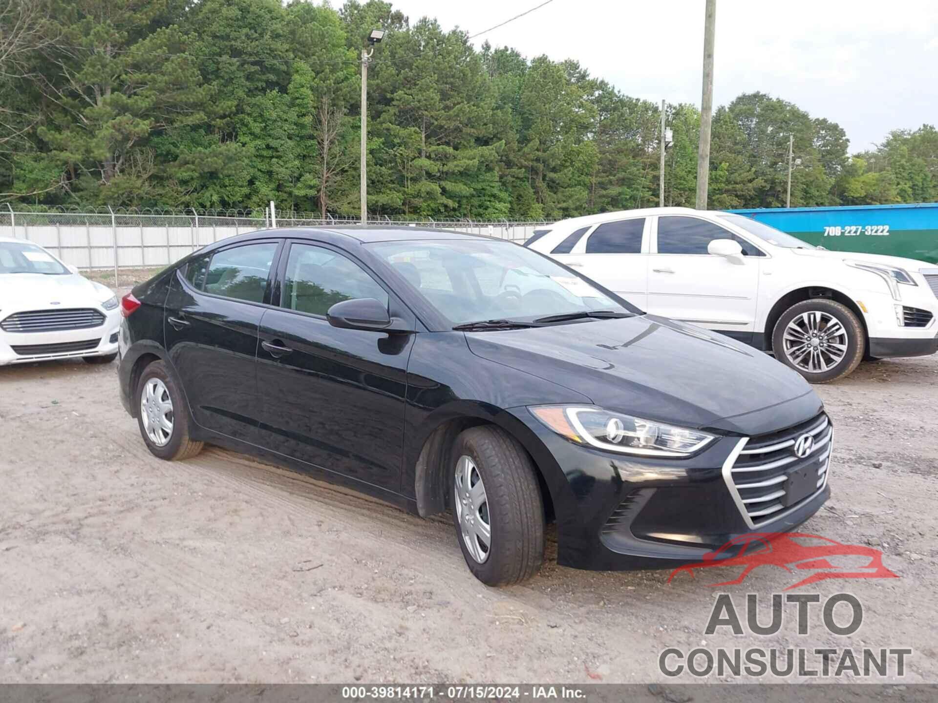 HYUNDAI ELANTRA 2018 - 5NPD74LF2JH266256