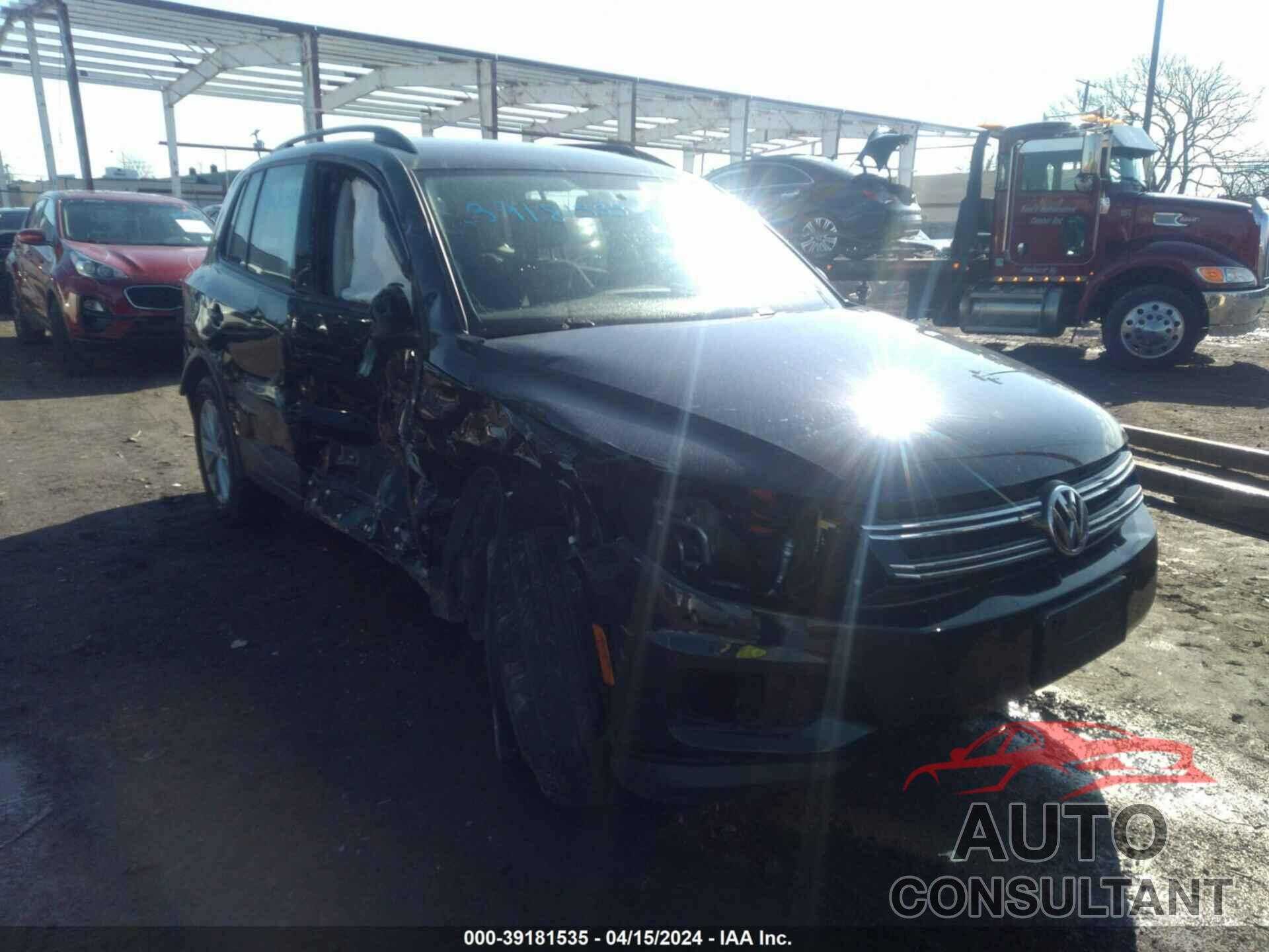 VOLKSWAGEN TIGUAN 2017 - WVGBV7AX2HK053292