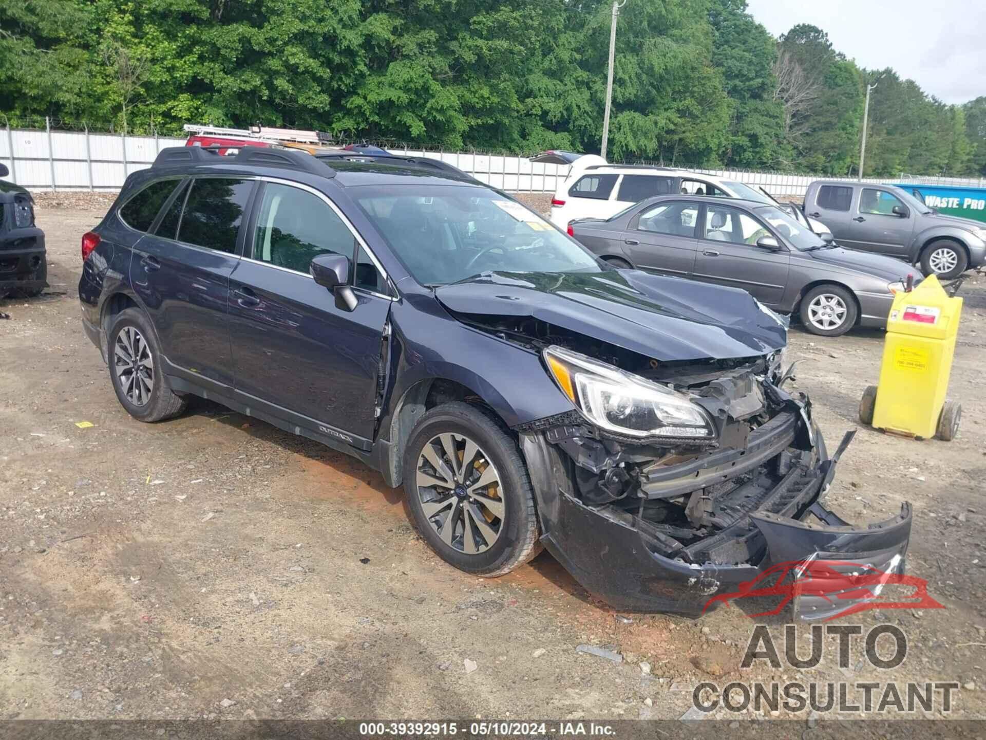 SUBARU OUTBACK 2017 - 4S4BSANC6H3365140