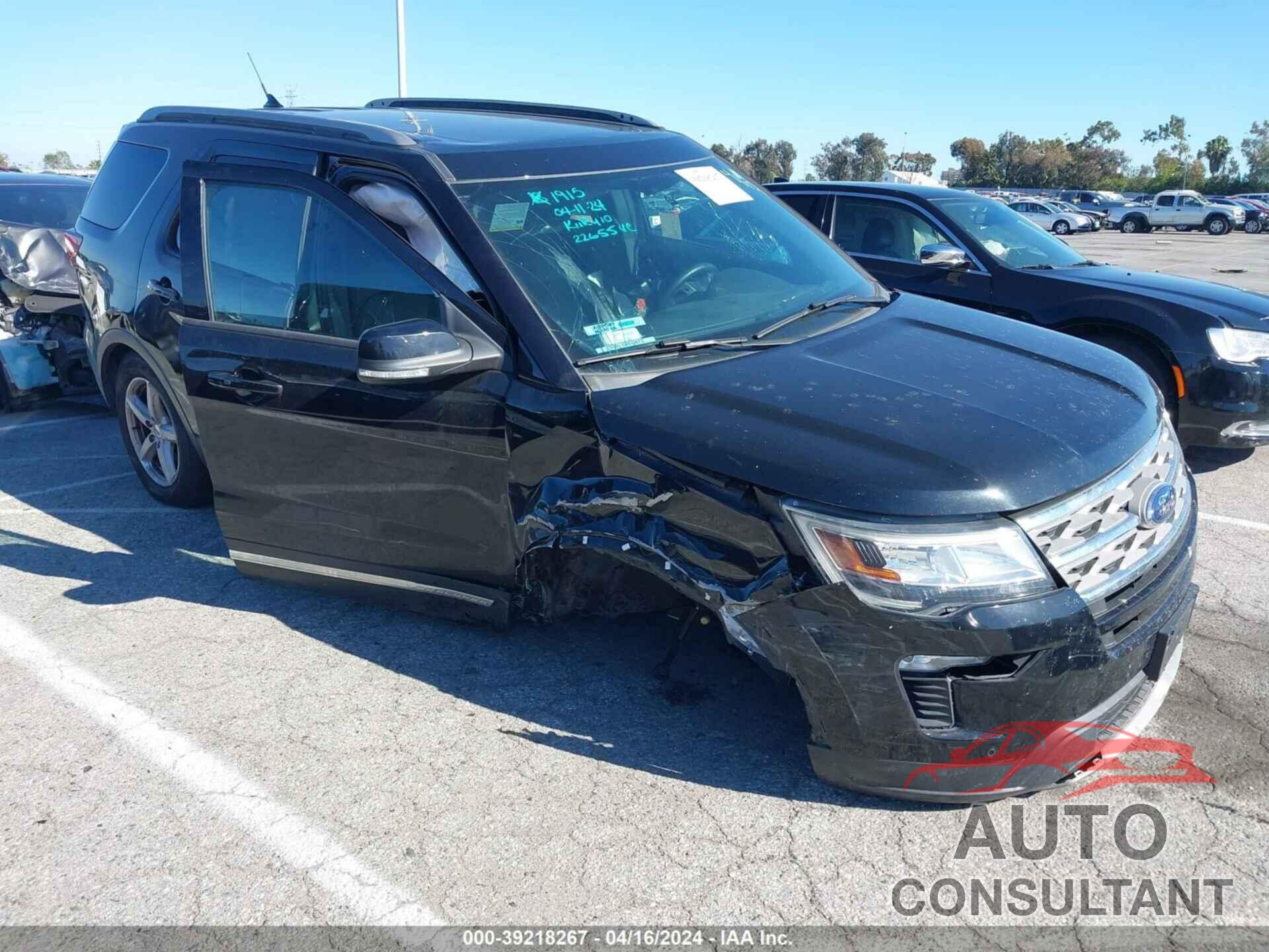 FORD EXPLORER 2018 - 1FM5K7D80JGC06173