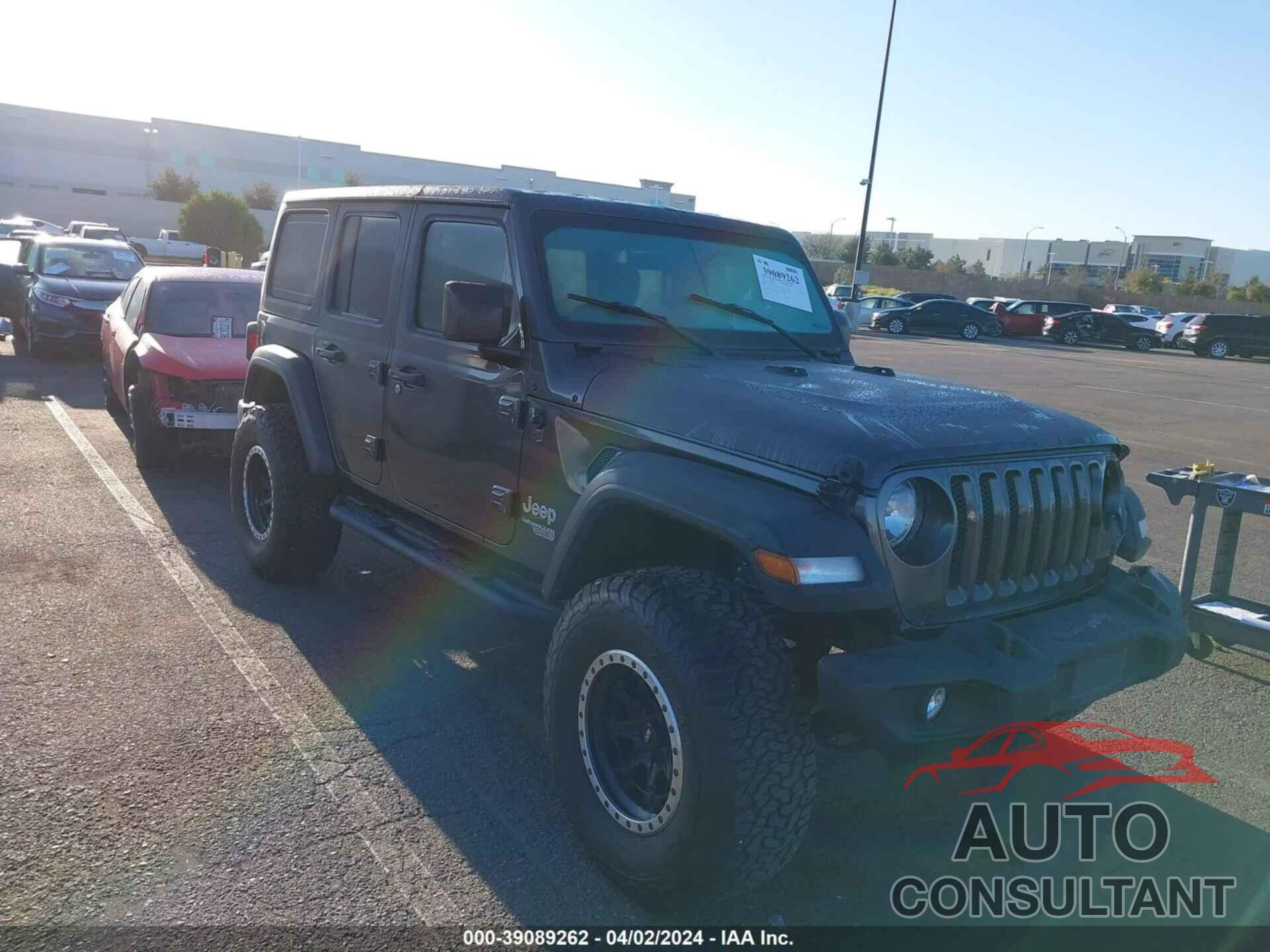 JEEP WRANGLER UNLIMITED 2018 - 1C4HJXDN2JW234413