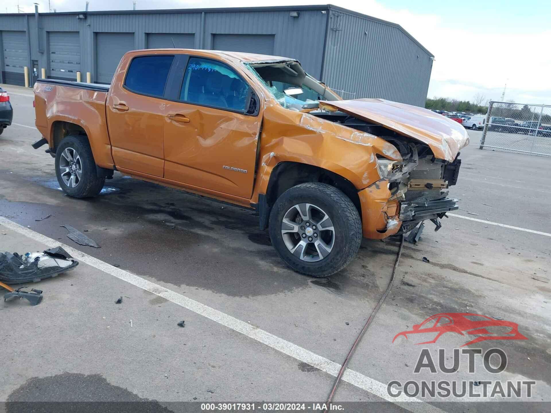 CHEVROLET COLORADO 2017 - 1GCGTDENXH1302340