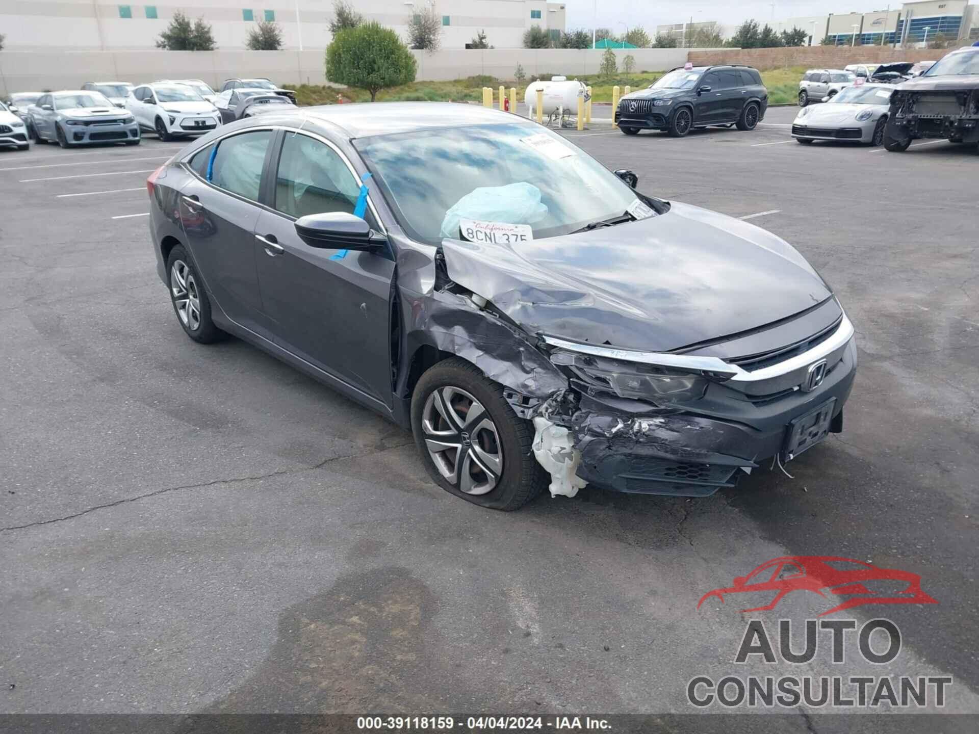 HONDA CIVIC 2018 - 2HGFC2F55JH541883