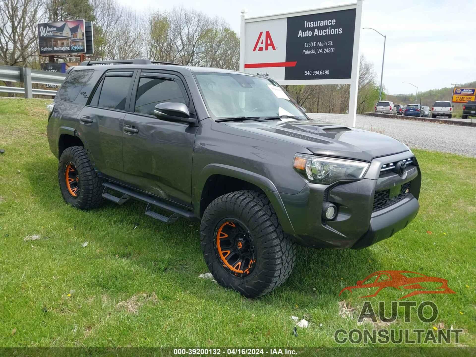 TOYOTA 4RUNNER 2020 - JTEBU5JR1L5738206