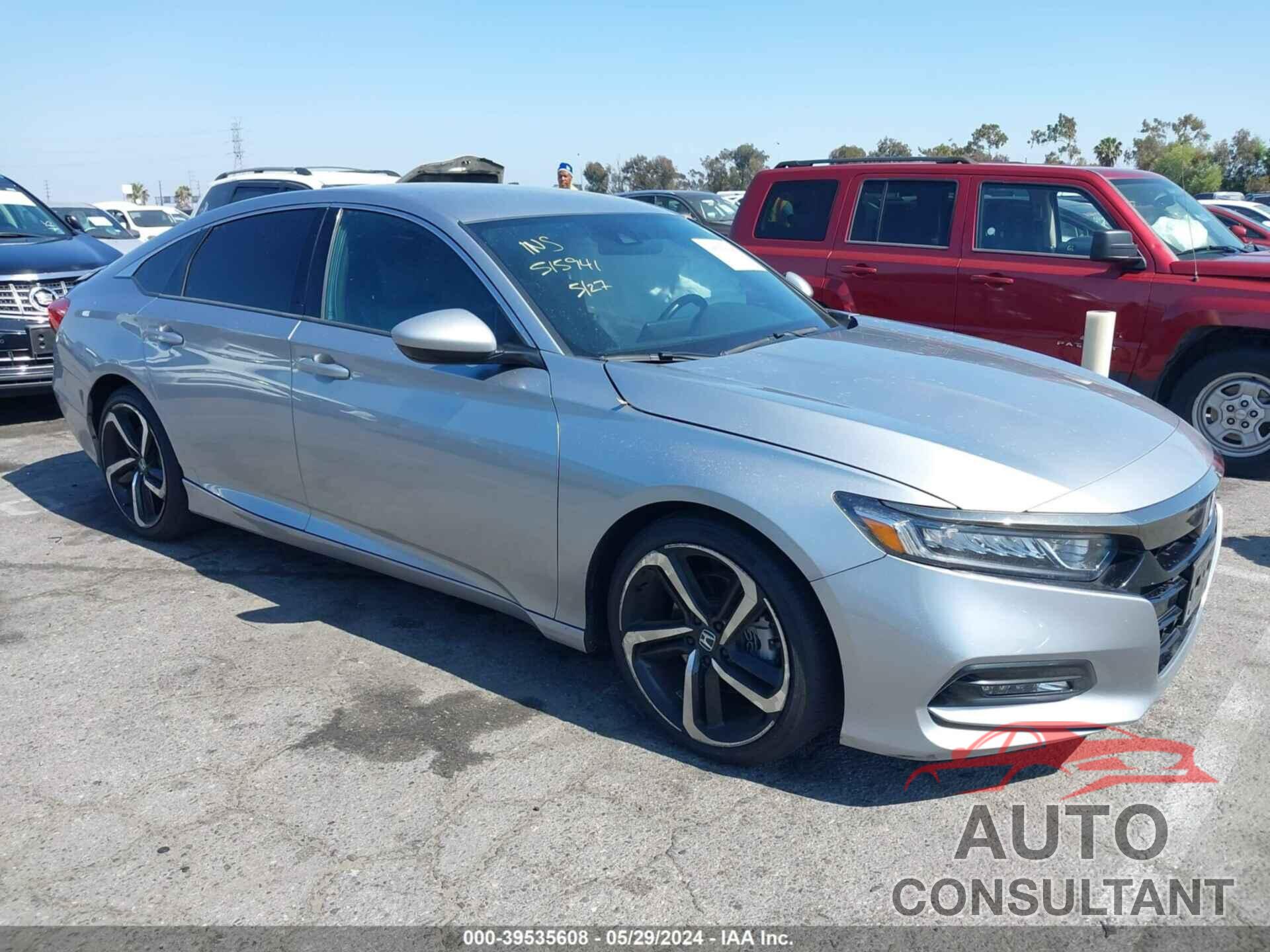 HONDA ACCORD 2019 - 1HGCV1F37KA158968