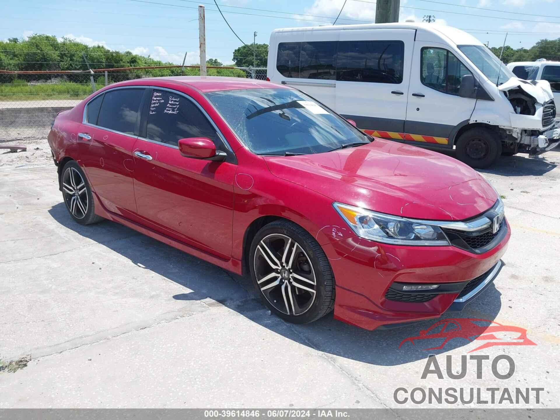 HONDA ACCORD 2017 - 1HGCR2F1XHA109281