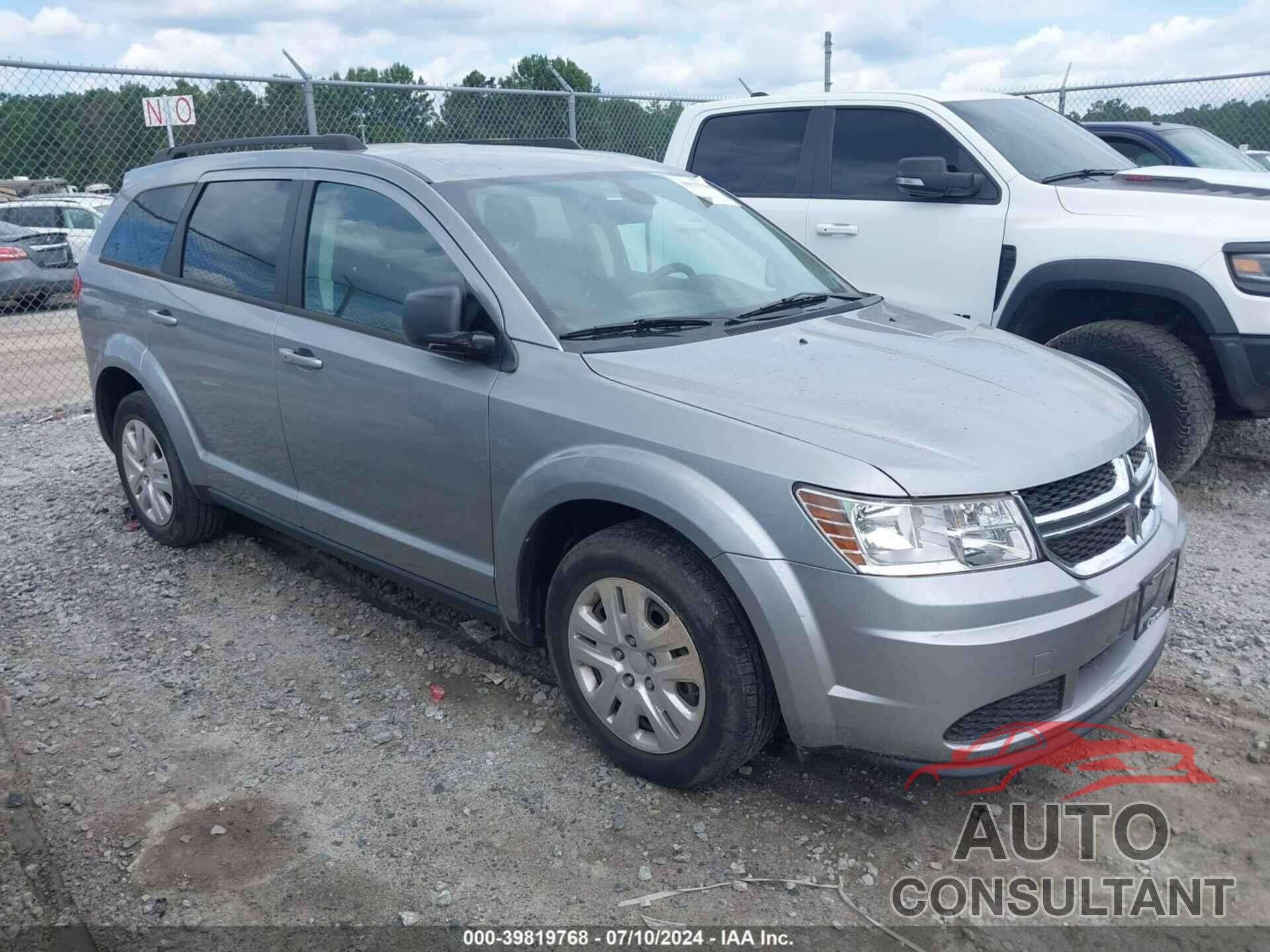 DODGE JOURNEY 2019 - 3C4PDCAB0KT870387