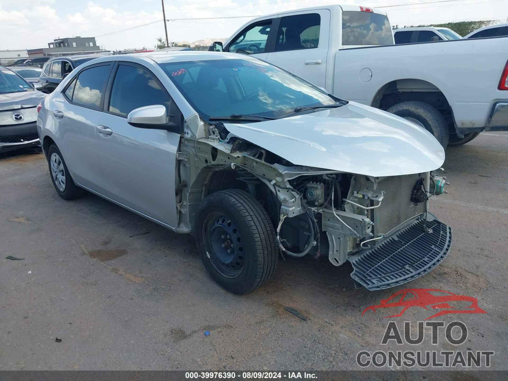 TOYOTA COROLLA 2016 - 5YFBURHE8GP409090