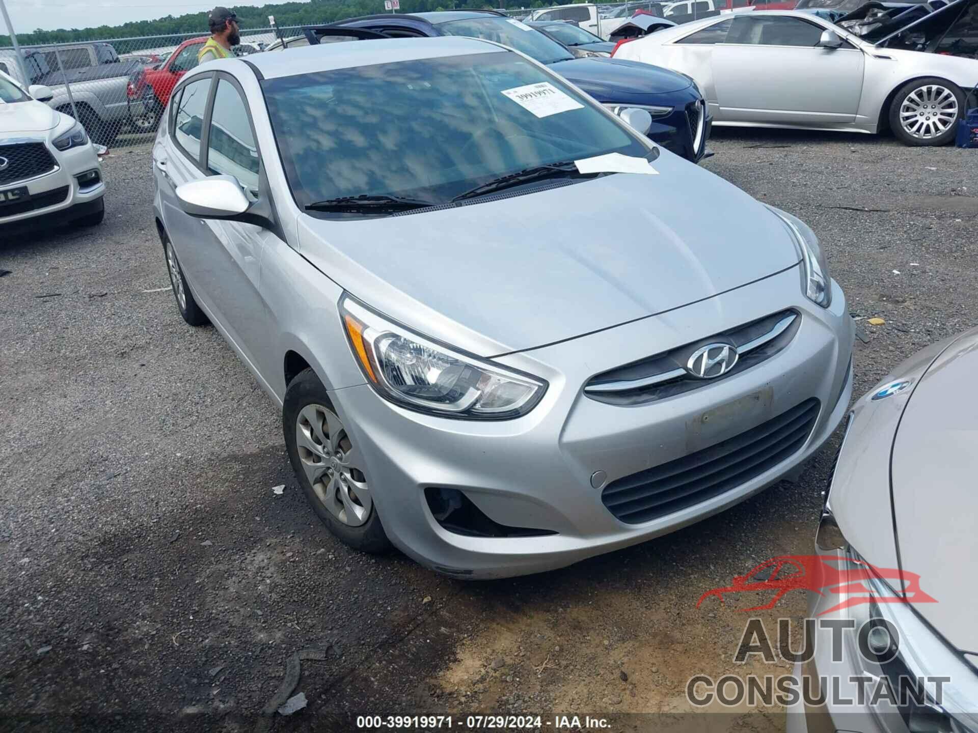 HYUNDAI ACCENT 2016 - KMHCT5AE8GU290336