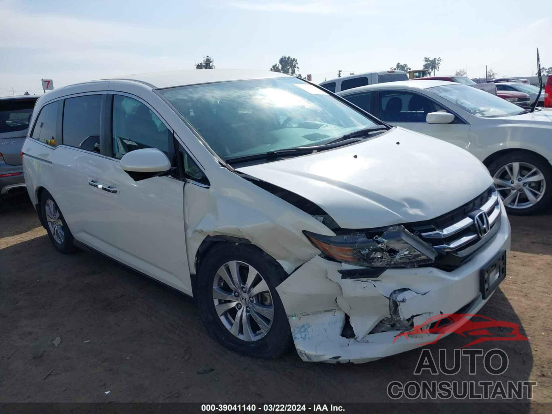 HONDA ODYSSEY 2016 - 5FNRL5H34GB082496