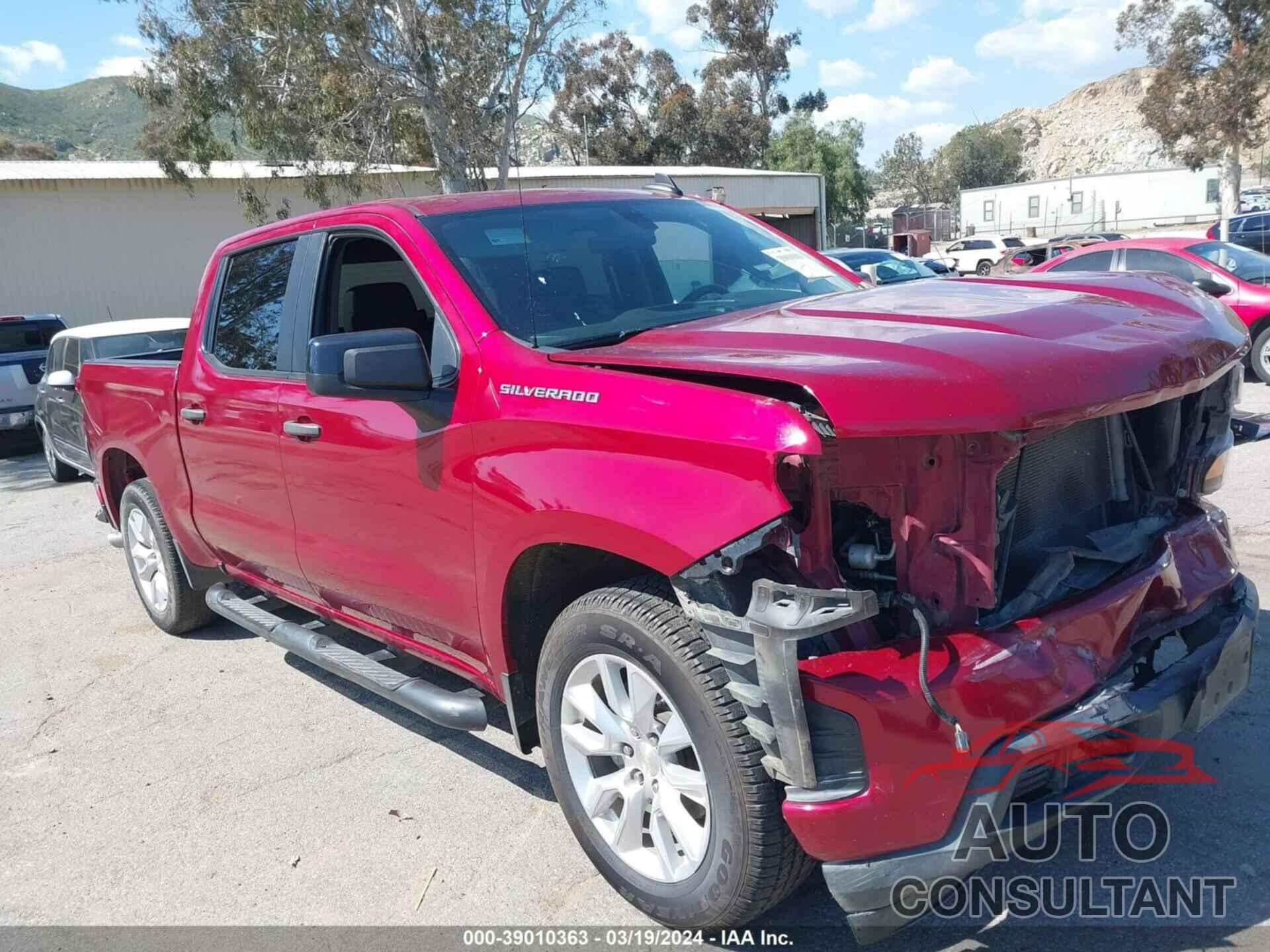 CHEVROLET SILVERADO 1500 2020 - 1GCPWBEHXLZ297902