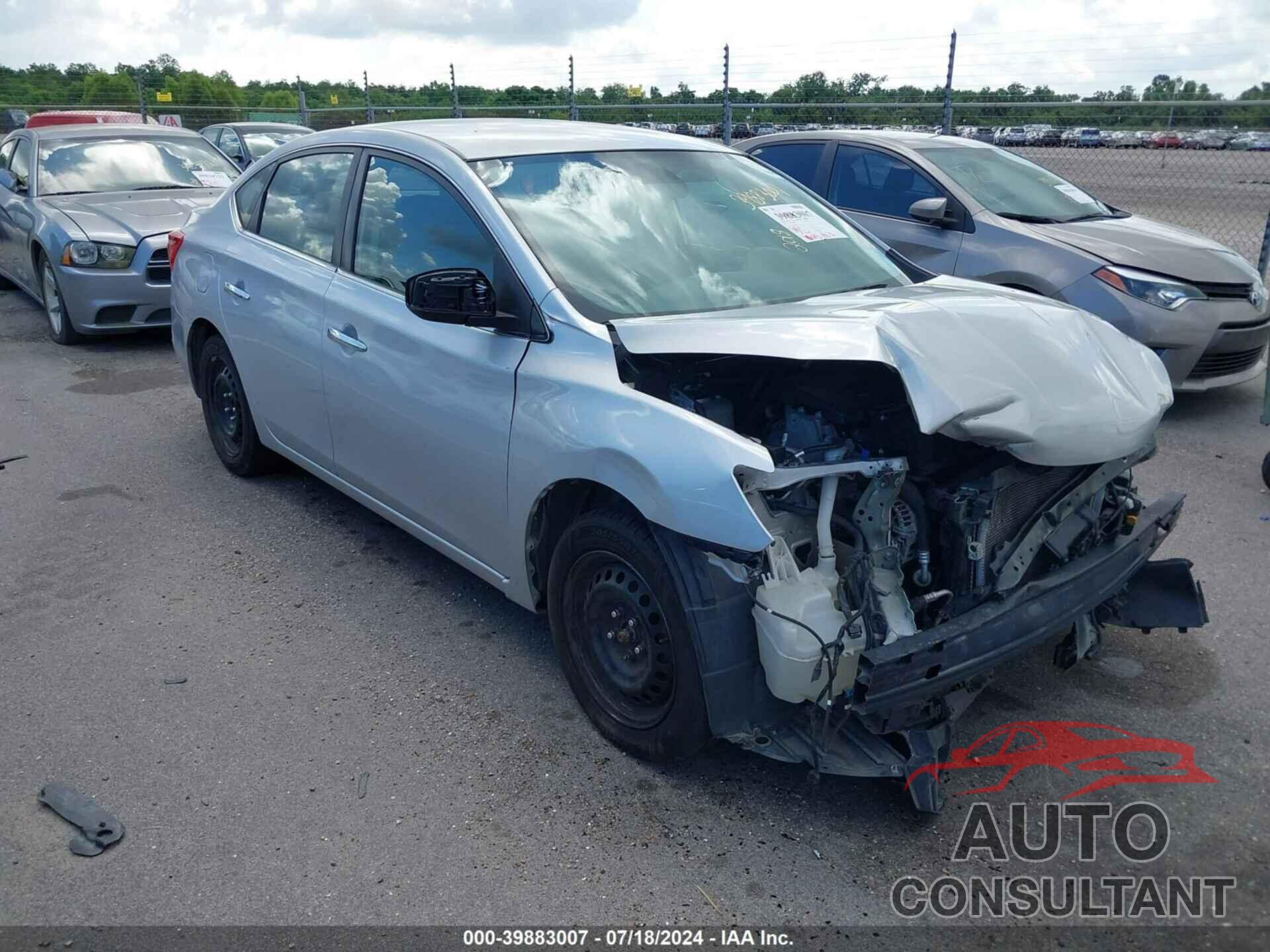 NISSAN SENTRA 2018 - 3N1AB7AP8JY277699