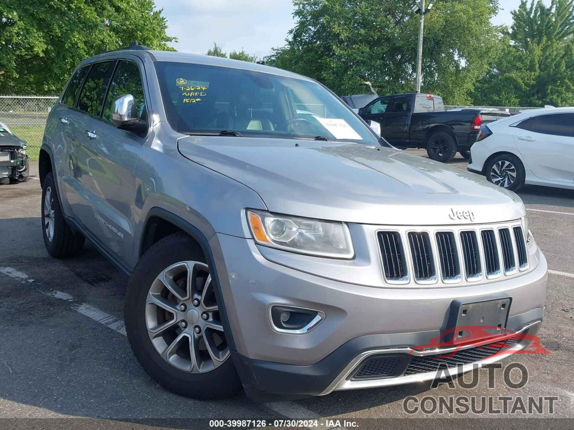JEEP GRAND CHEROKEE 2016 - 1C4RJFBG6GC462993