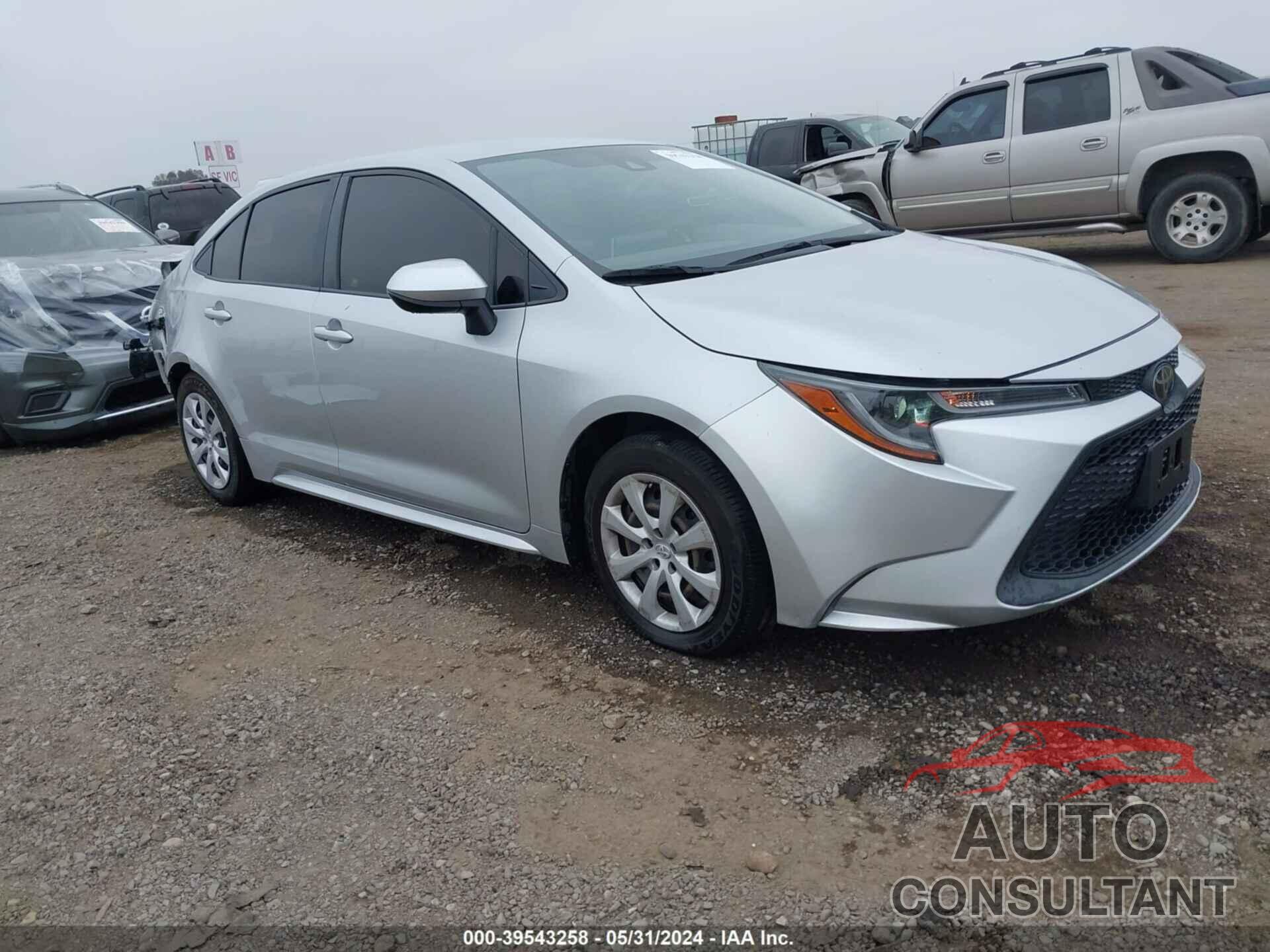 TOYOTA COROLLA 2020 - JTDEPRAE9LJ043086