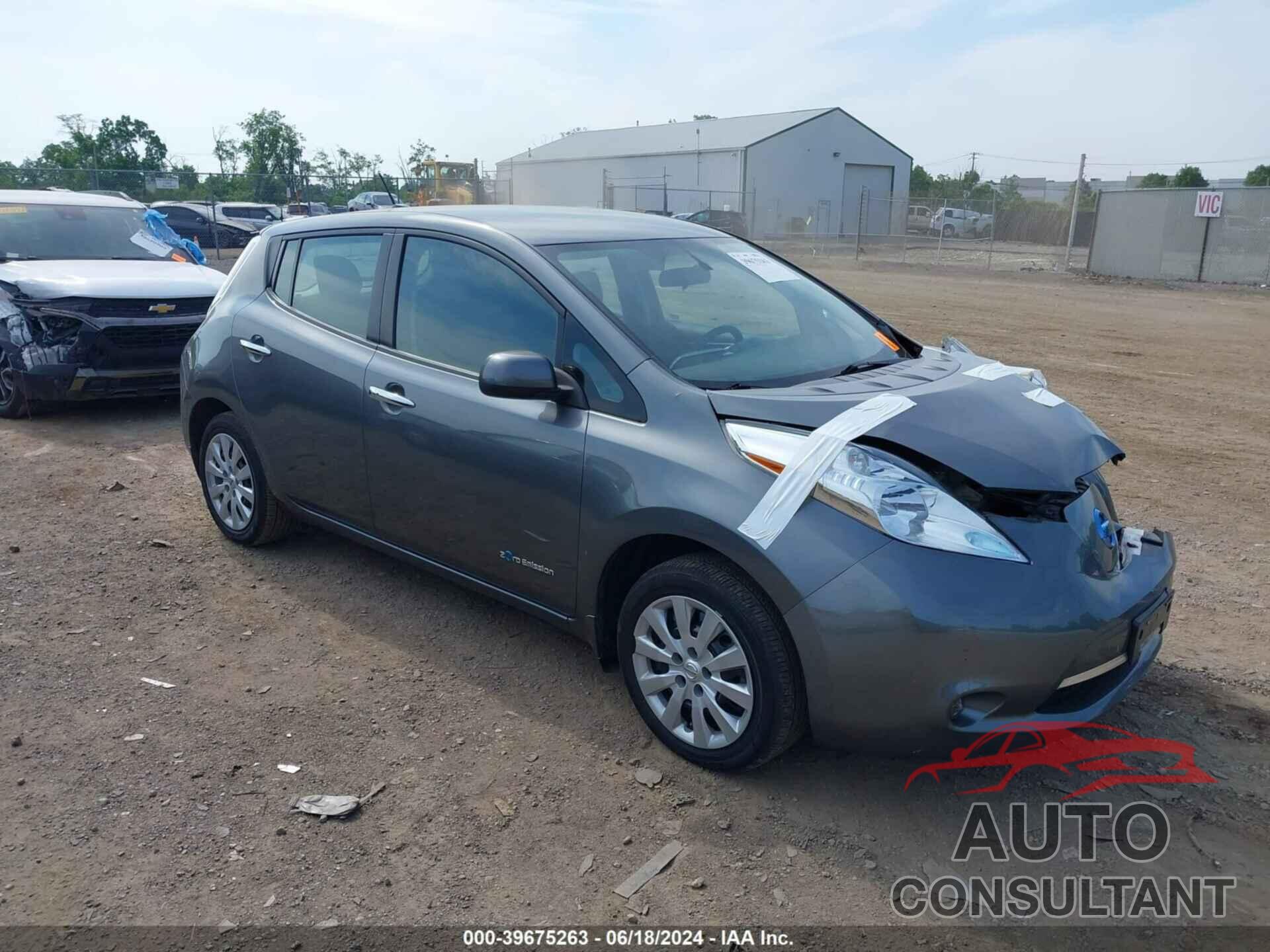NISSAN LEAF 2017 - 1N4BZ0CP9HC311787