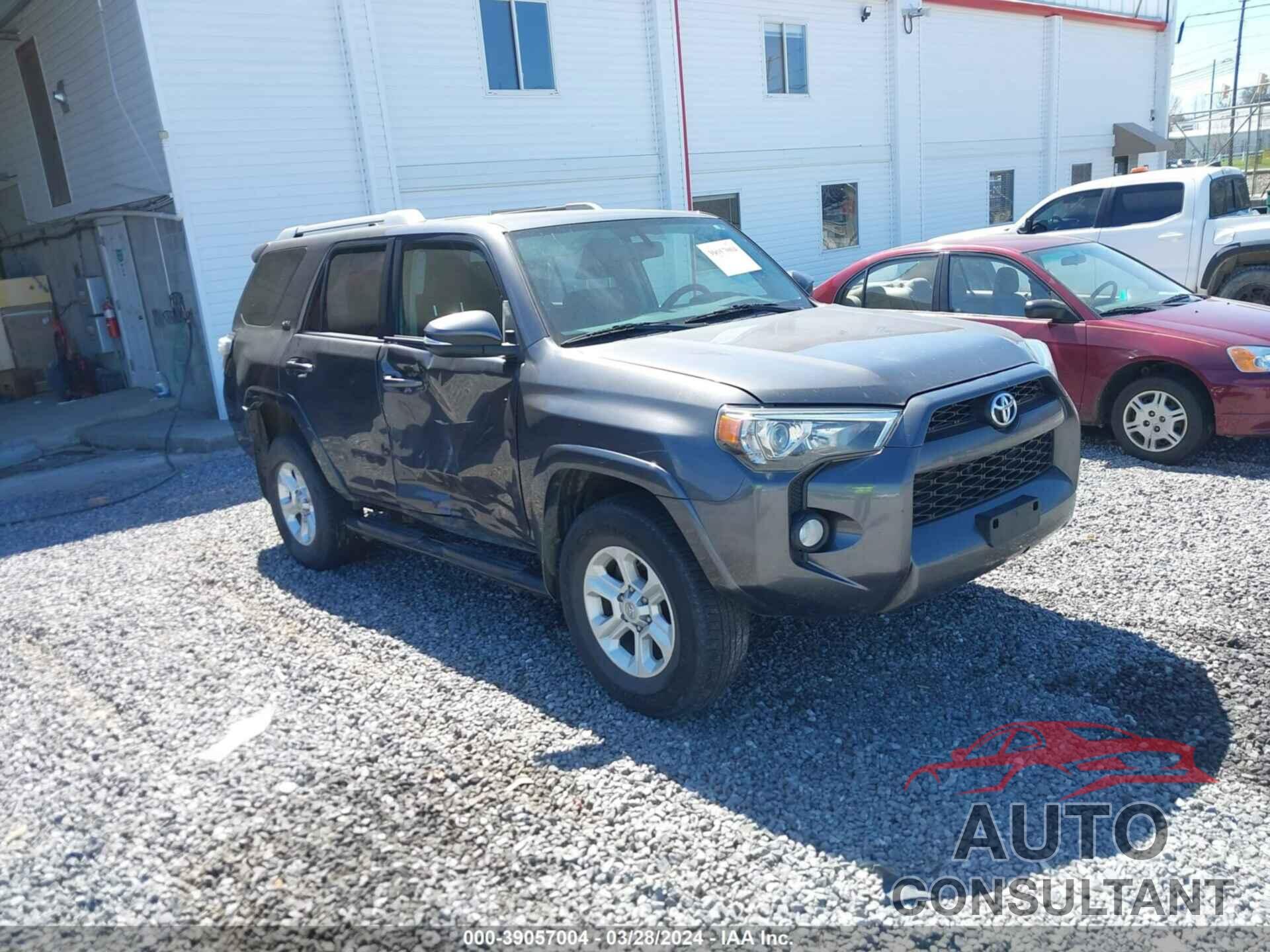 TOYOTA 4RUNNER 2016 - JTEBU5JR5G5385510