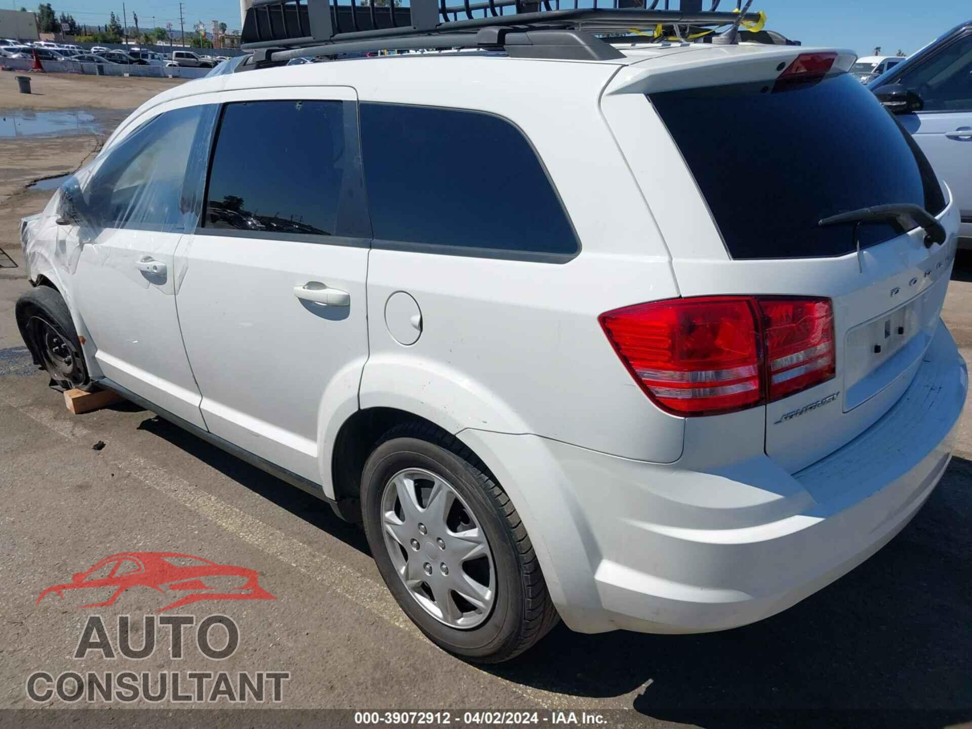 DODGE JOURNEY 2017 - 3C4PDCAB7HT552906