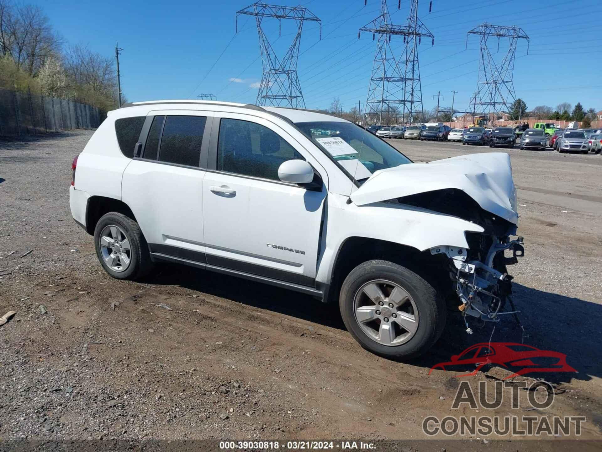 JEEP COMPASS 2017 - 1C4NJCEB4HD198620