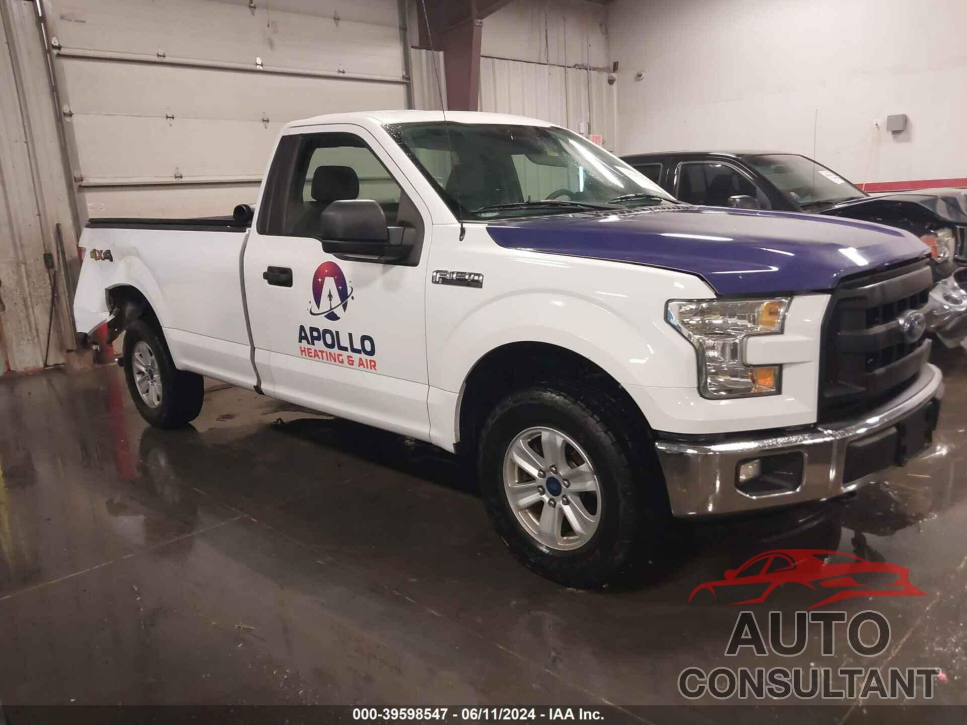 FORD F-150 2016 - 1FTMF1E82GKD66691